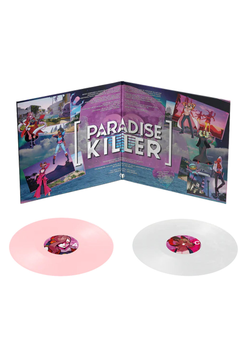 Paradise Killer - Paradise Killer OST (Barry "Epoch" Topping) Ltd. Rose & Clear - Colored 2 Vinyl | Neutral-Image