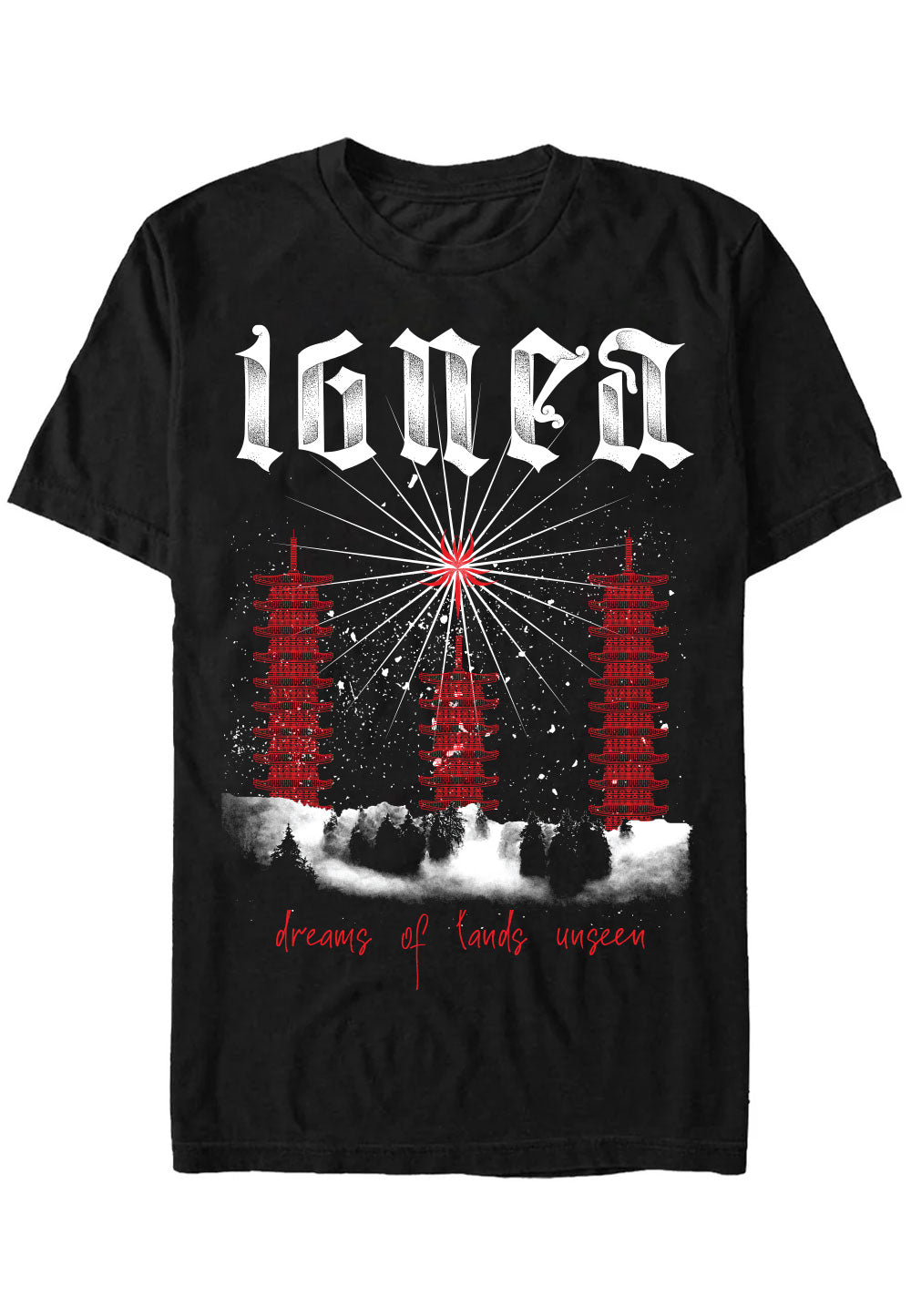 Ignea Dreams Of Lands Unseen Camiseta