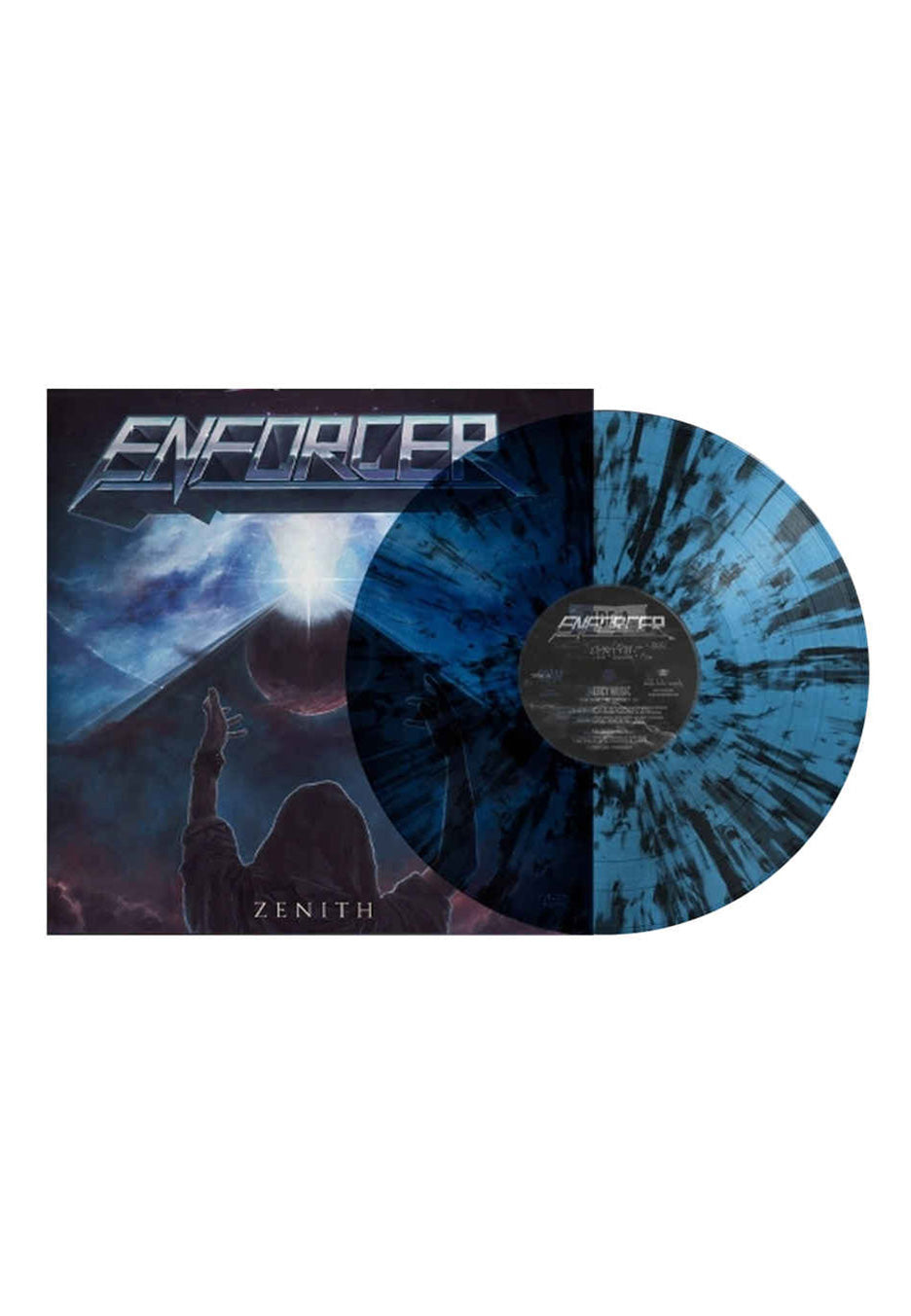 Enforcer - Zenith Ltd. Blue w/ Black - Splattered Vinyl | Neutral-Image