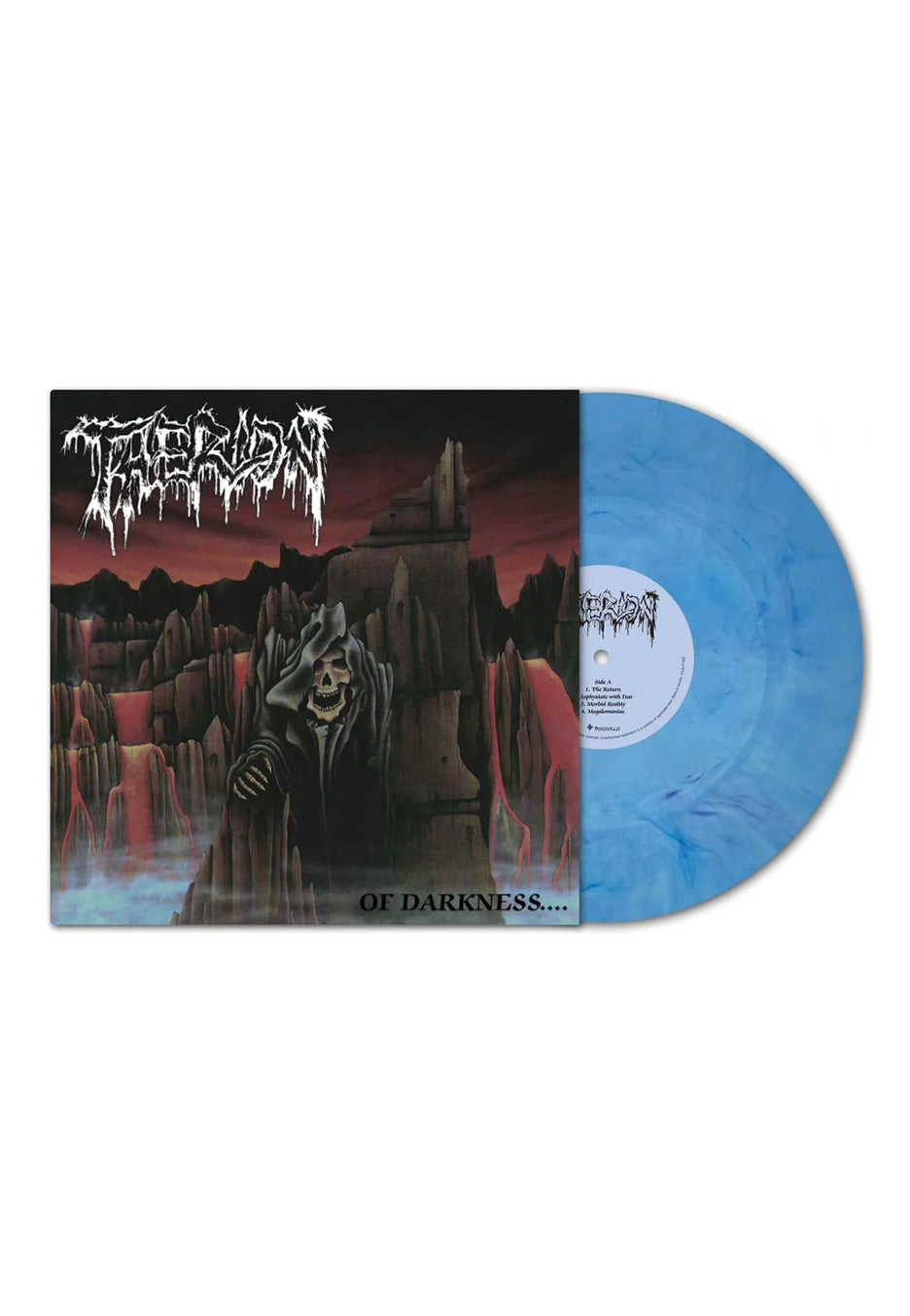 Therion - Of Darkness (35th Anniversary) Ltd. Blue - Marbled Vinyl