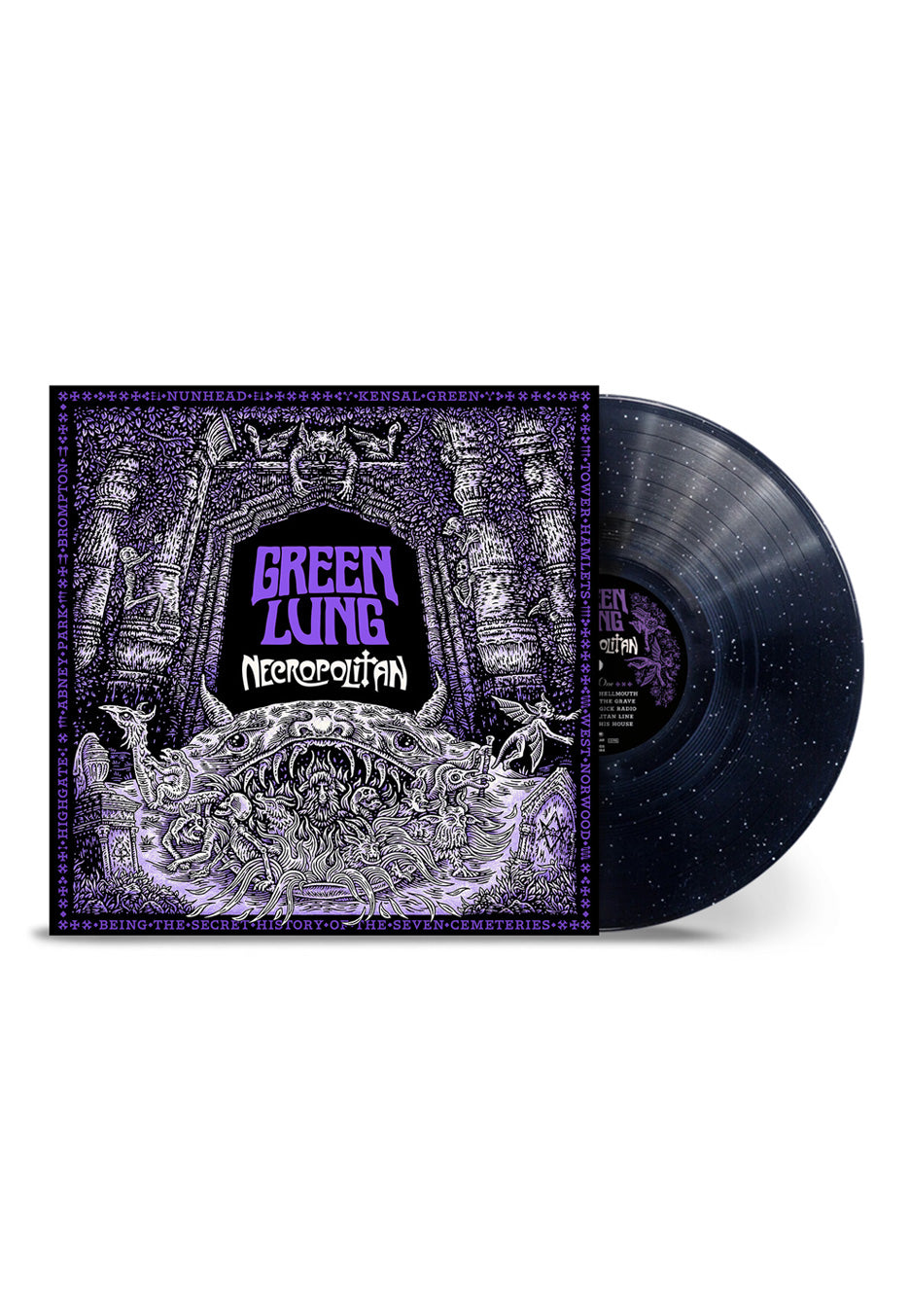 Green Lung - Necropolitan Ltd. Midnight Sparkle/Starlight Indie Exclusive - Colored Vinyl | Neutral-Image