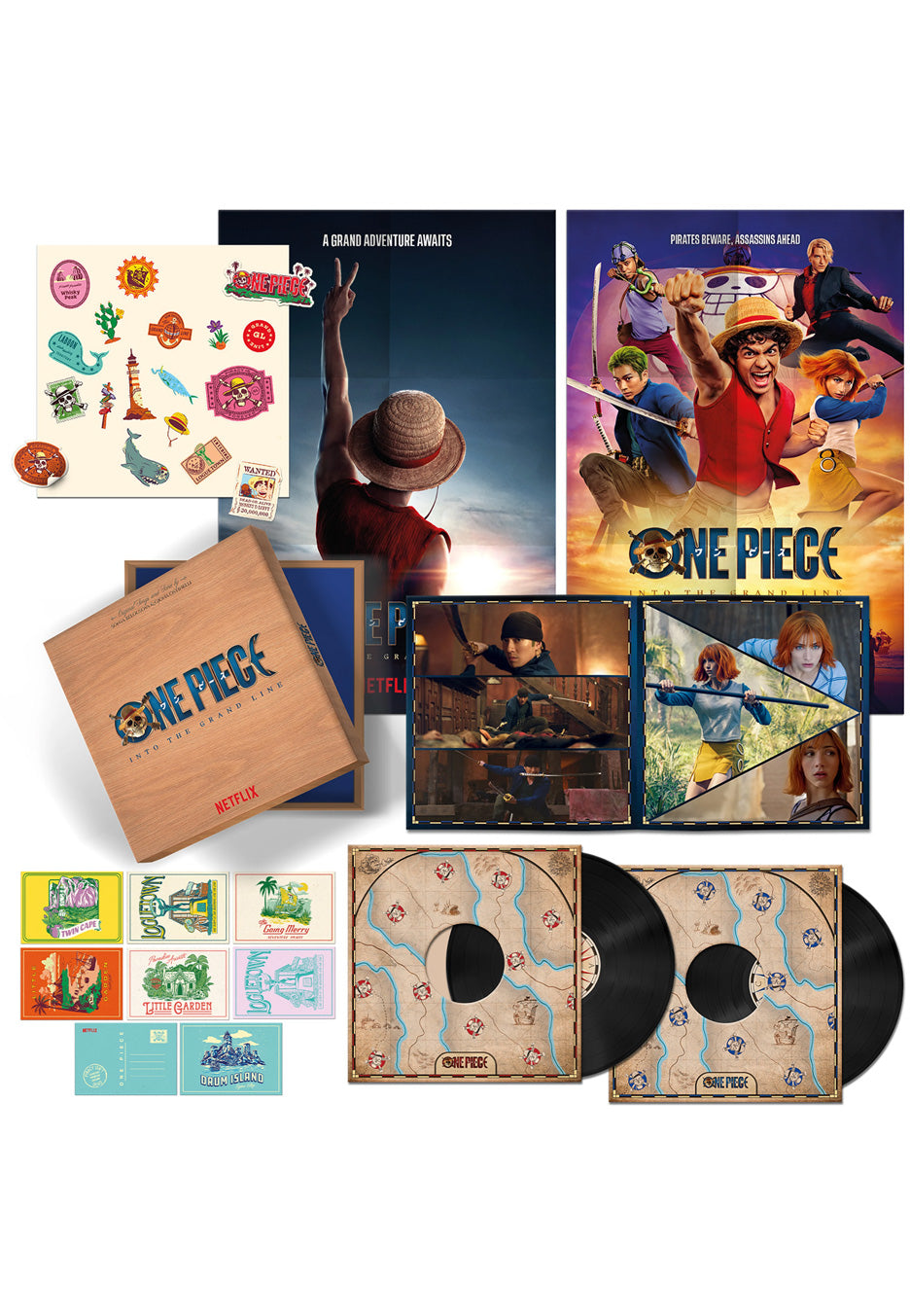 One Piece - Into The Grand Line (Soundtrack From The Netflix Series) - 2 Vinyl Boxset | Neutral-Image