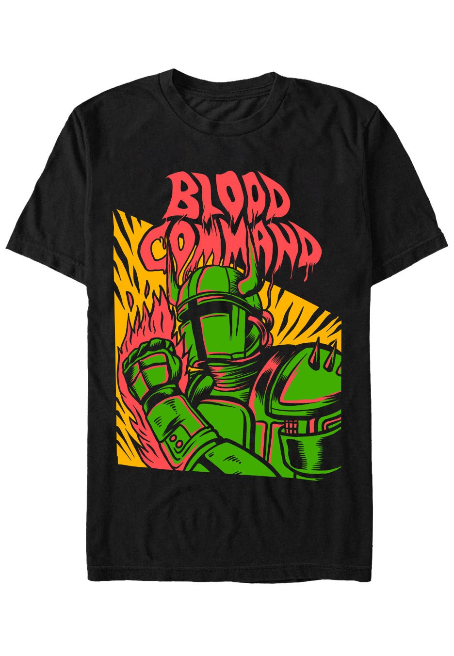 Blood Command - Deathbot - T-Shirt | Neutral-Image