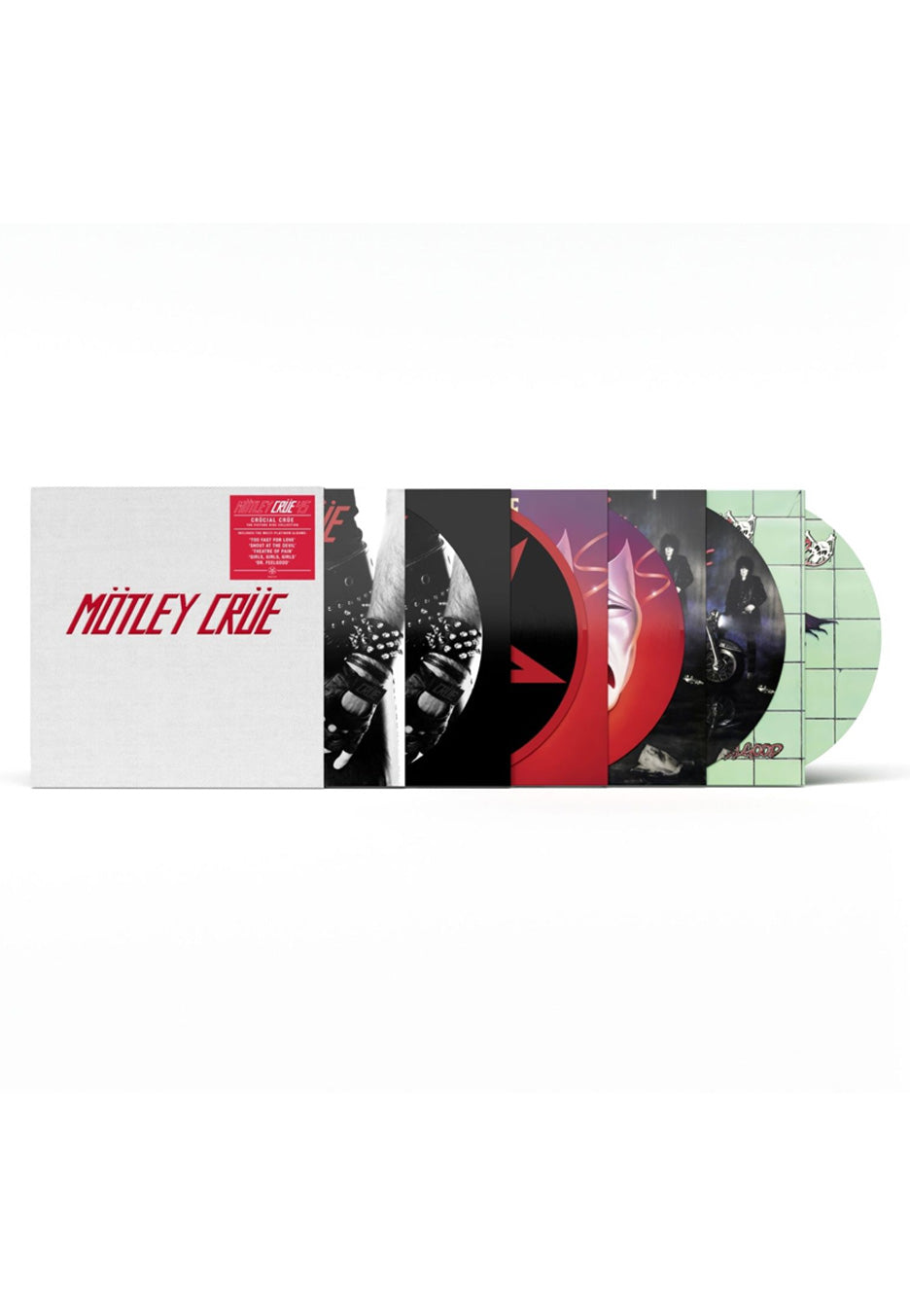 MÖTLEY CRÜE『Crücial Crüe』【未開封】 Mötley Crüe - Crücial Crüe (45th Anniversary) - 5 Picture Vinyl