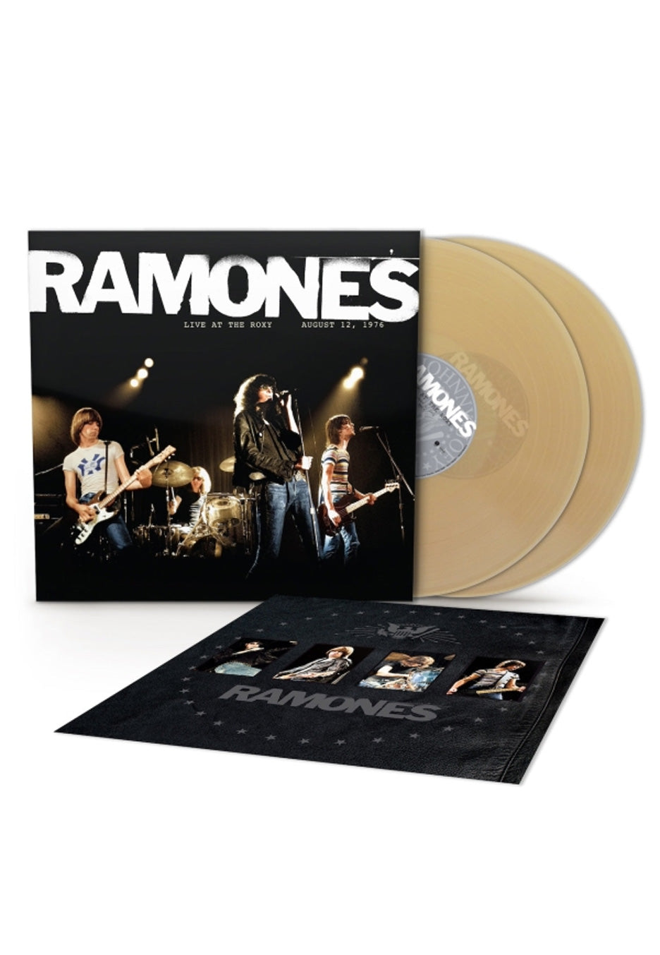 Ramones - Live At The Roxy, 8/12/76 Ltd. Translucent Tan - Colored 2 Vinyl | Neutral-Image