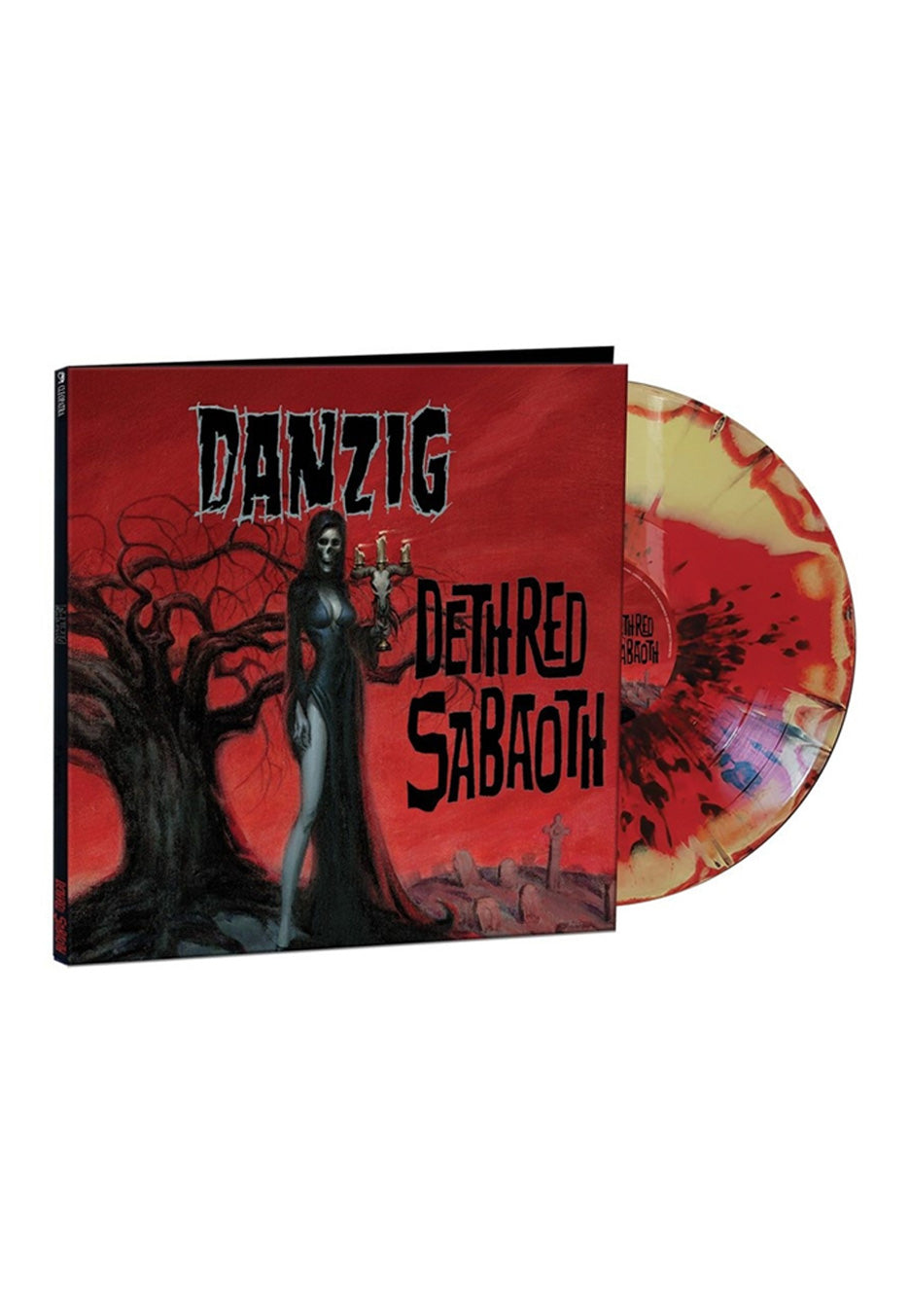 Danzig - Deth Red Sabaoth Ltd. Gold/Red w/ Black - Splattered