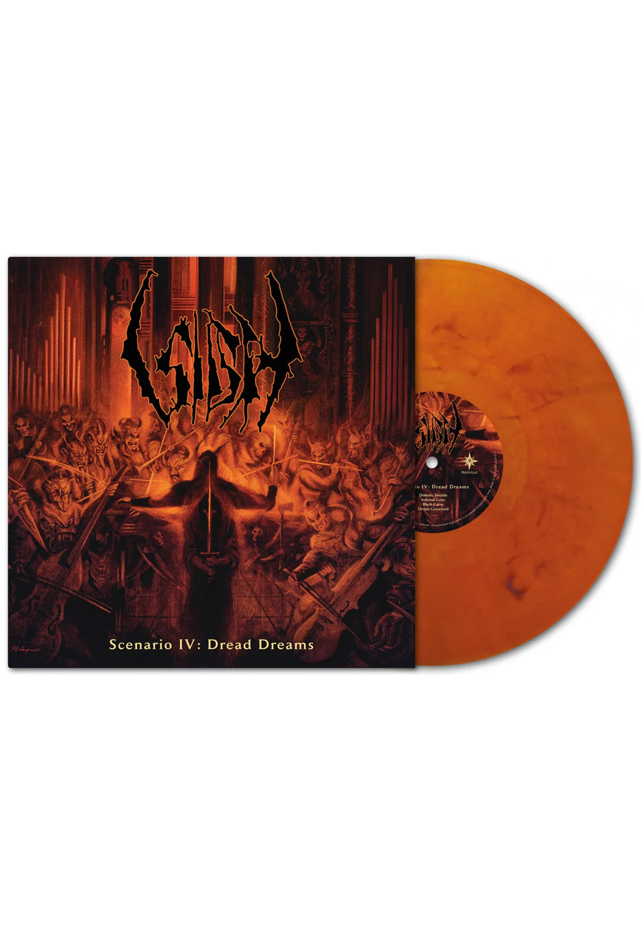 Sigh - Scenario IV: Dread Dreams Ltd. Orange/Black - Marbled Vinyl | Neutral-Image