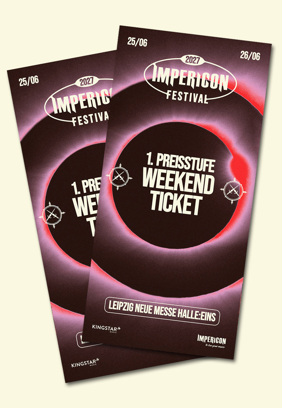 Impericon Festival Leipzig - 25/26.06.2027 1. Preisstufe - Weekend Ticket | Neutral-Image