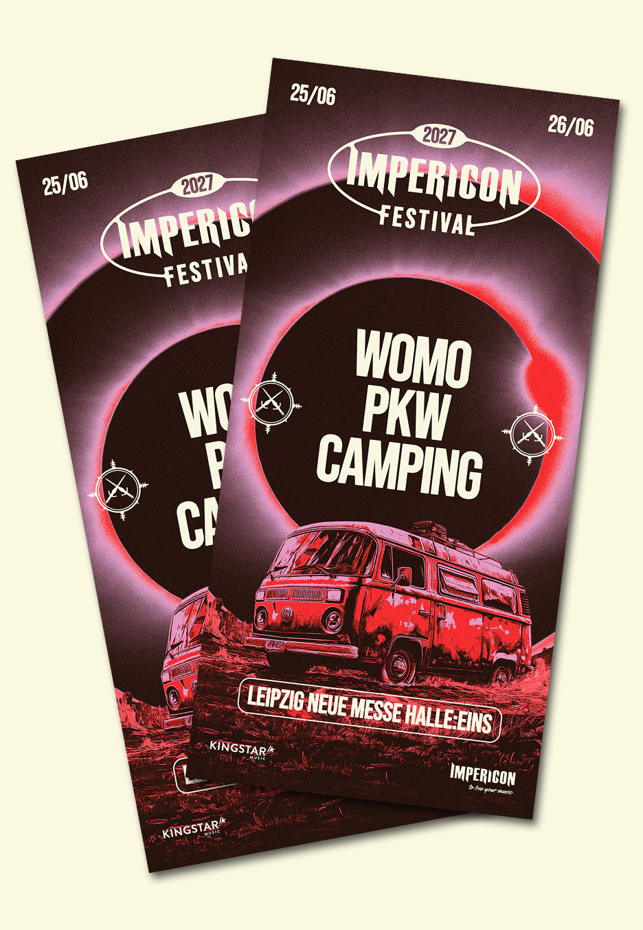 Impericon Festival Leipzig - 25/26.06.2027 WOMO/PKW Camping - Ticket | Neutral-Image