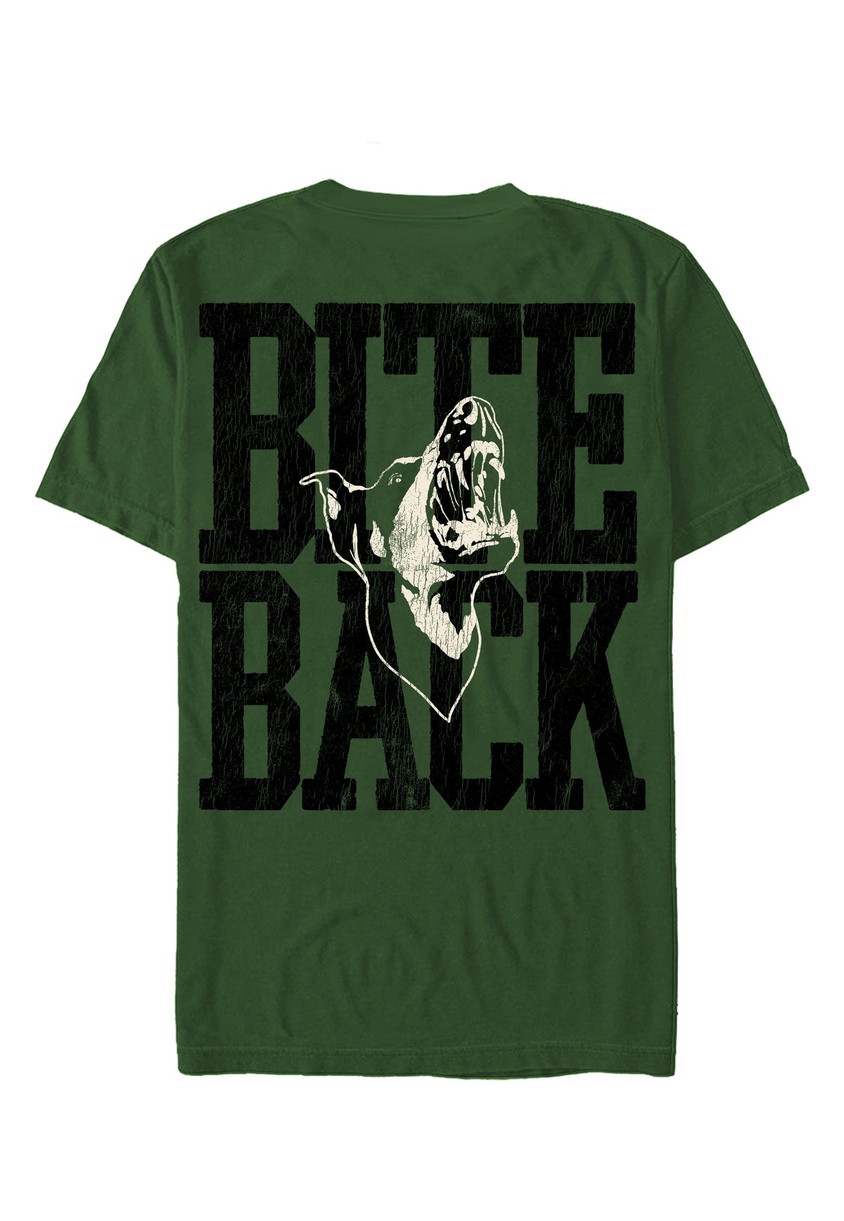 Lionheart Bite Back Green Camiseta