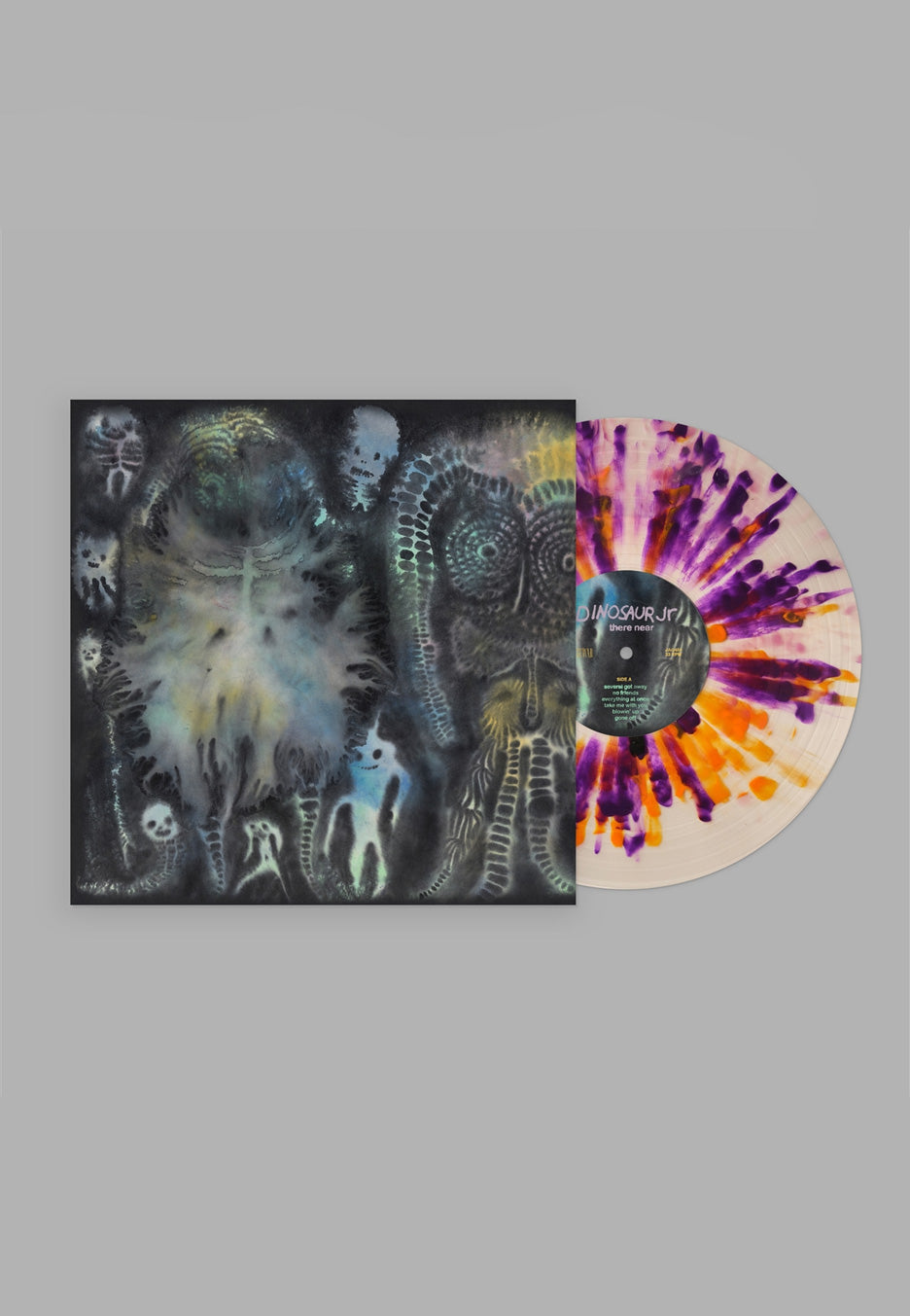 Dinosaur Jr. - There Near Ltd. Purple/Orange 375 Media Exclusive - Splattered Vinyl | Neutral-Image