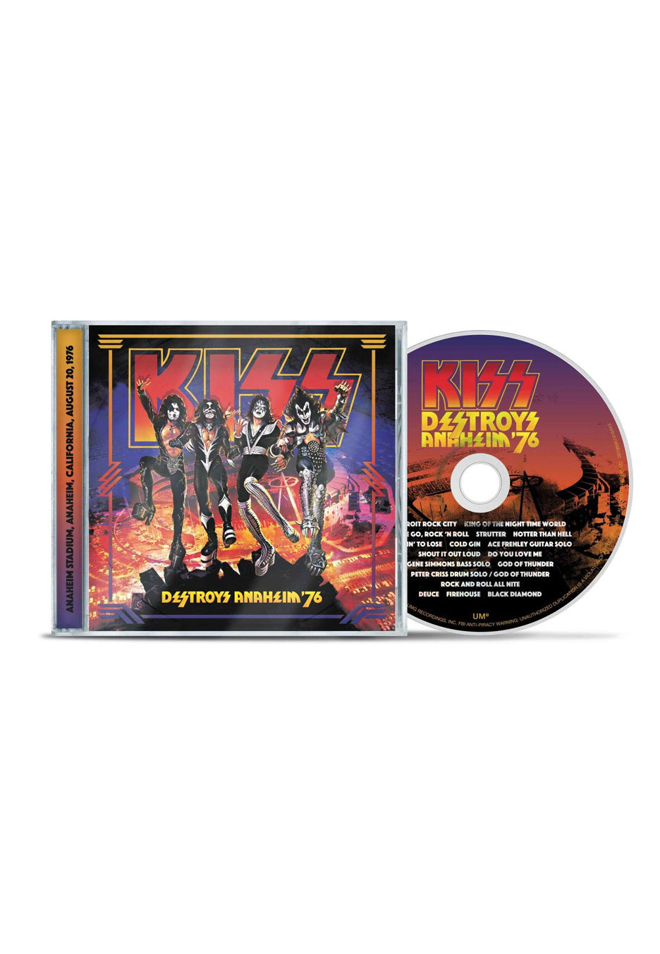 Kiss - Destroyer Anaheim '76 - CD | Neutral-Image
