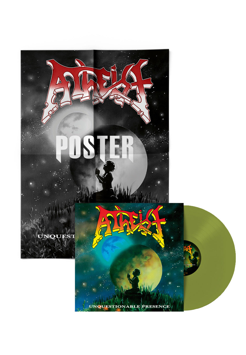 Atheist - Unquestionable Presence (Reissue 2026) Olive Green - Colored Vinyl + Poster