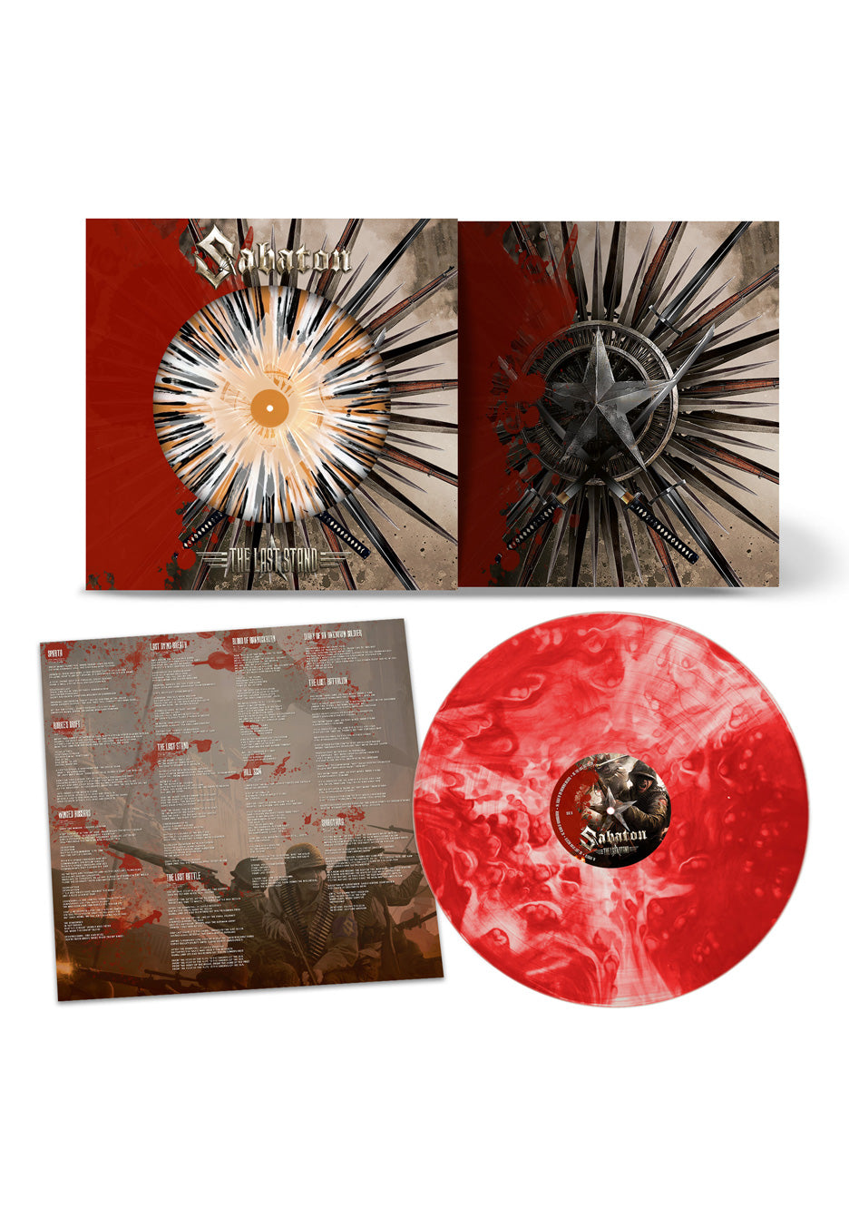 Sabaton - The Last Stand (10th Anniversary Edition) Ltd. - Marbled + Splattered 2 Vinyl | Neutral-Image