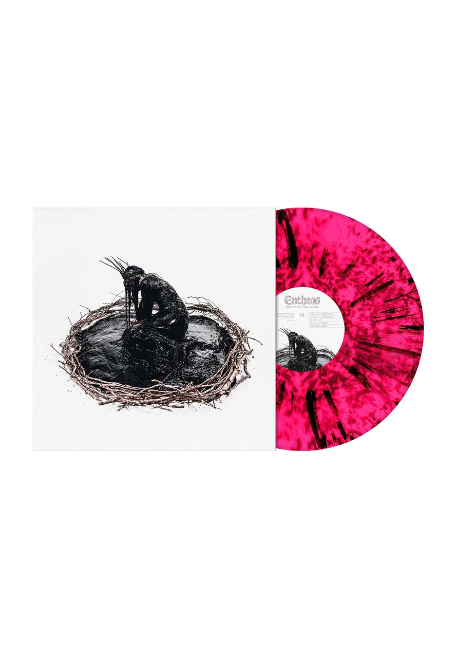 Entheos - Empty On The Inside Ltd. Neon Pink w/ Black Dust - Colored Vinyl | Neutral-Image