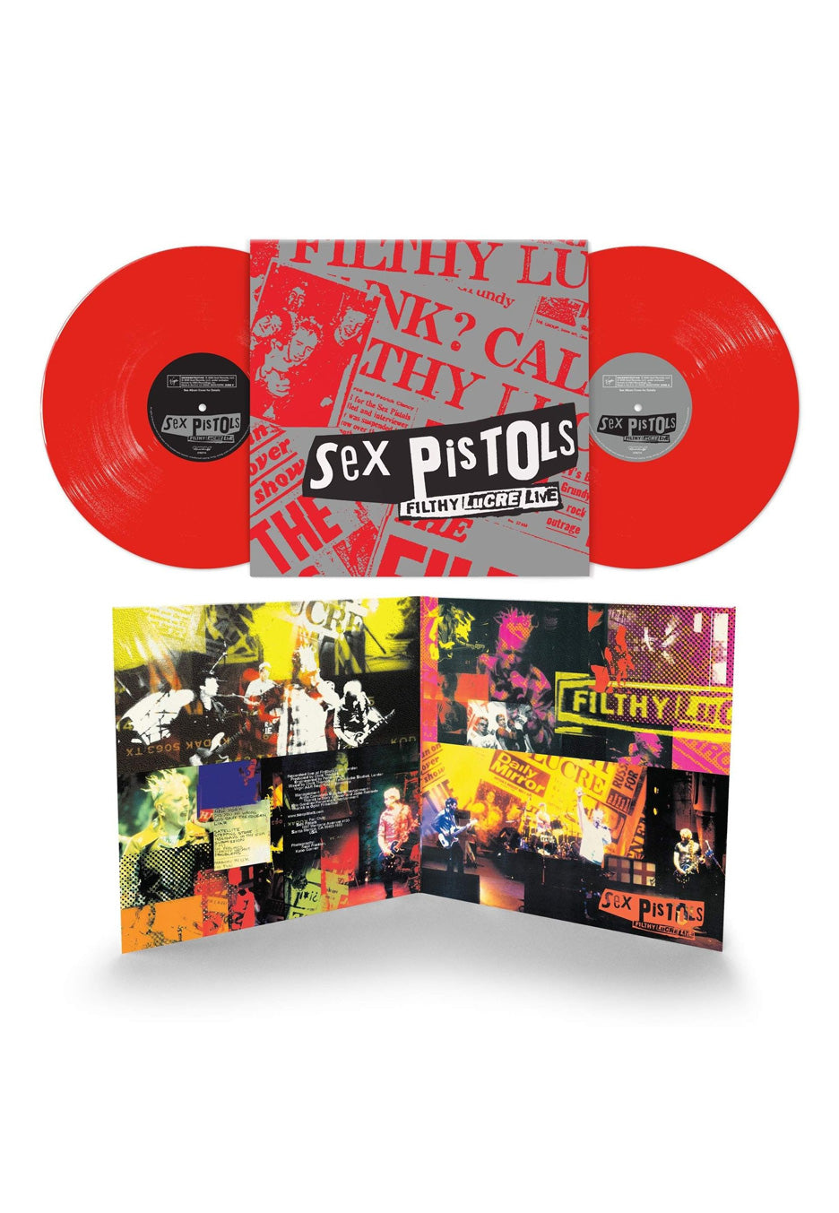 Sex Pistols - Filthy Lucre Live (30th Anniversary) Ltd. Red - Colored 2 Vinyl | Neutral-Image