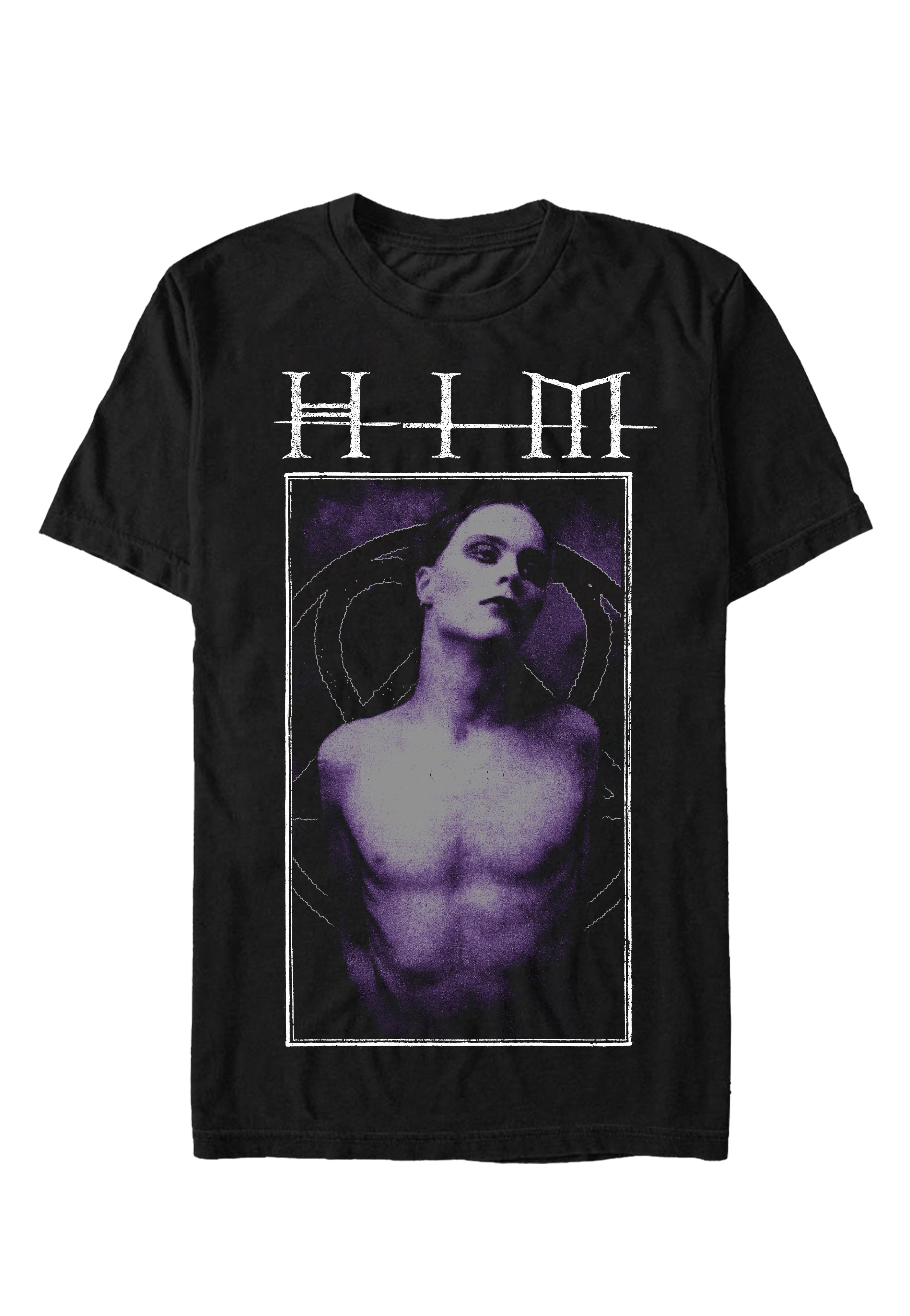 HIM - Framed With Heartagram - T-Shirt | Neutral-Image
