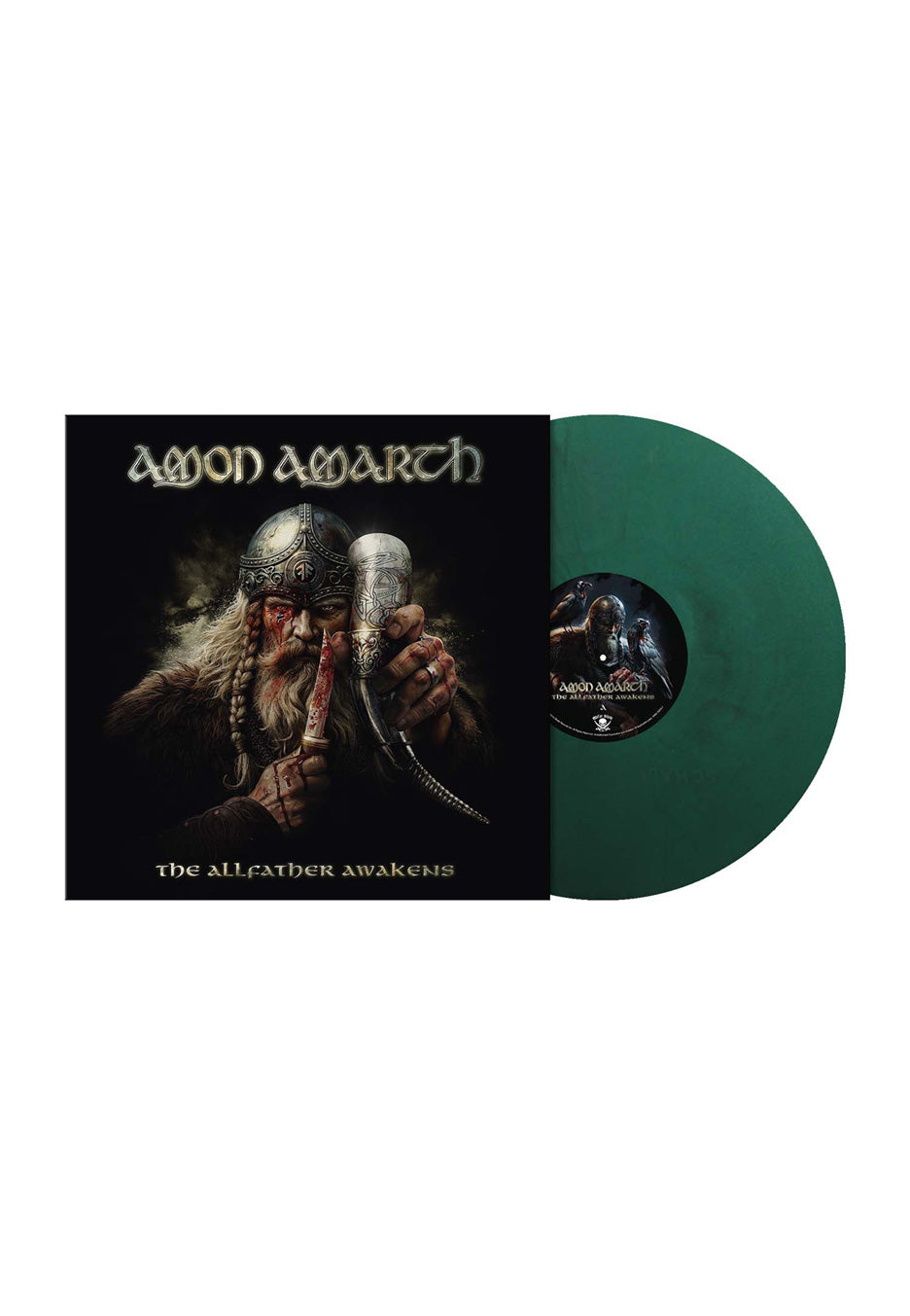 Amon Amarth - The Allfather Awakens Oden's Hunt Green - Marbled Vinyl | Neutral-Image