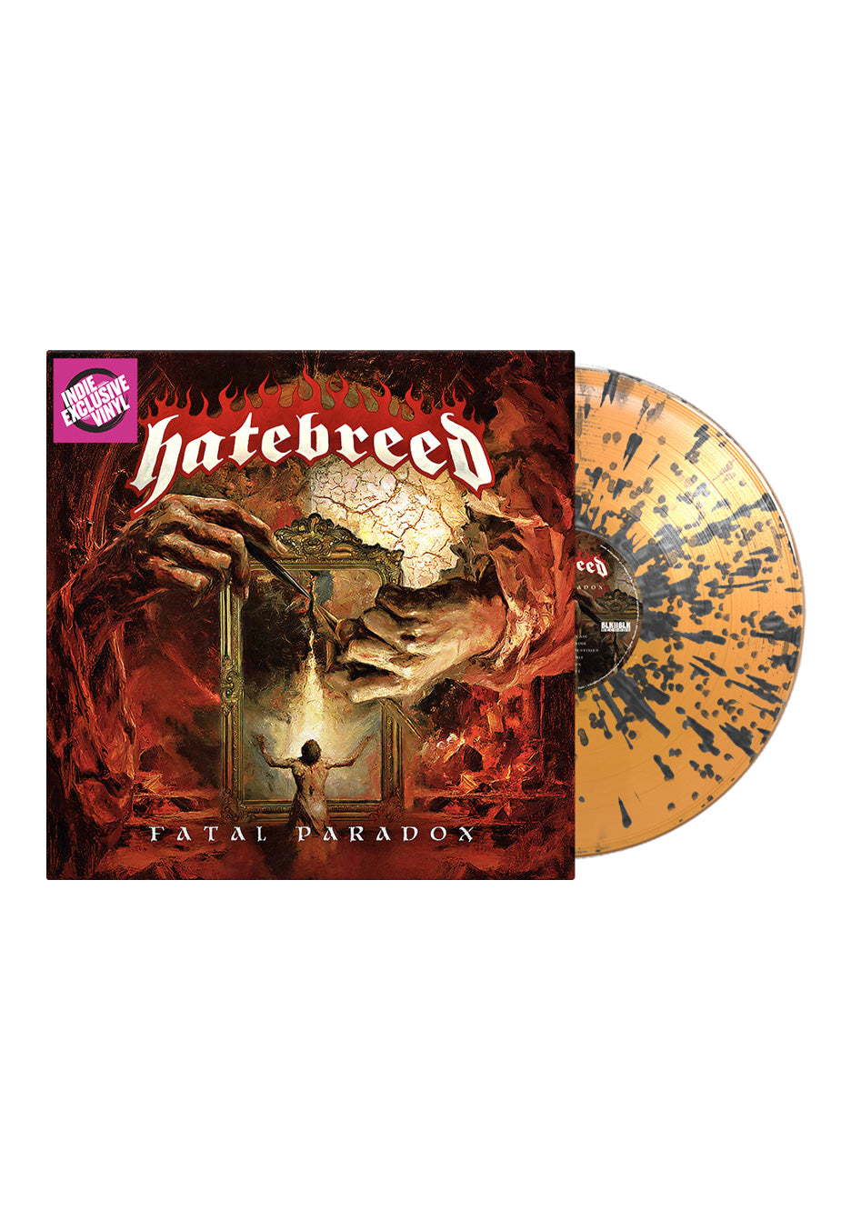 Hatebreed - Fatal Paradox Orange Black Indie Exclusive - Splattered Vinyl | Neutral-Image