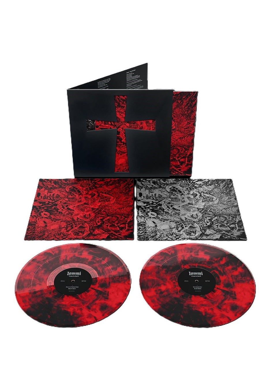 Tony lommi - From The Dark Ltd. Red/Black - Marbled 2 Vinyl | Neutral-Image