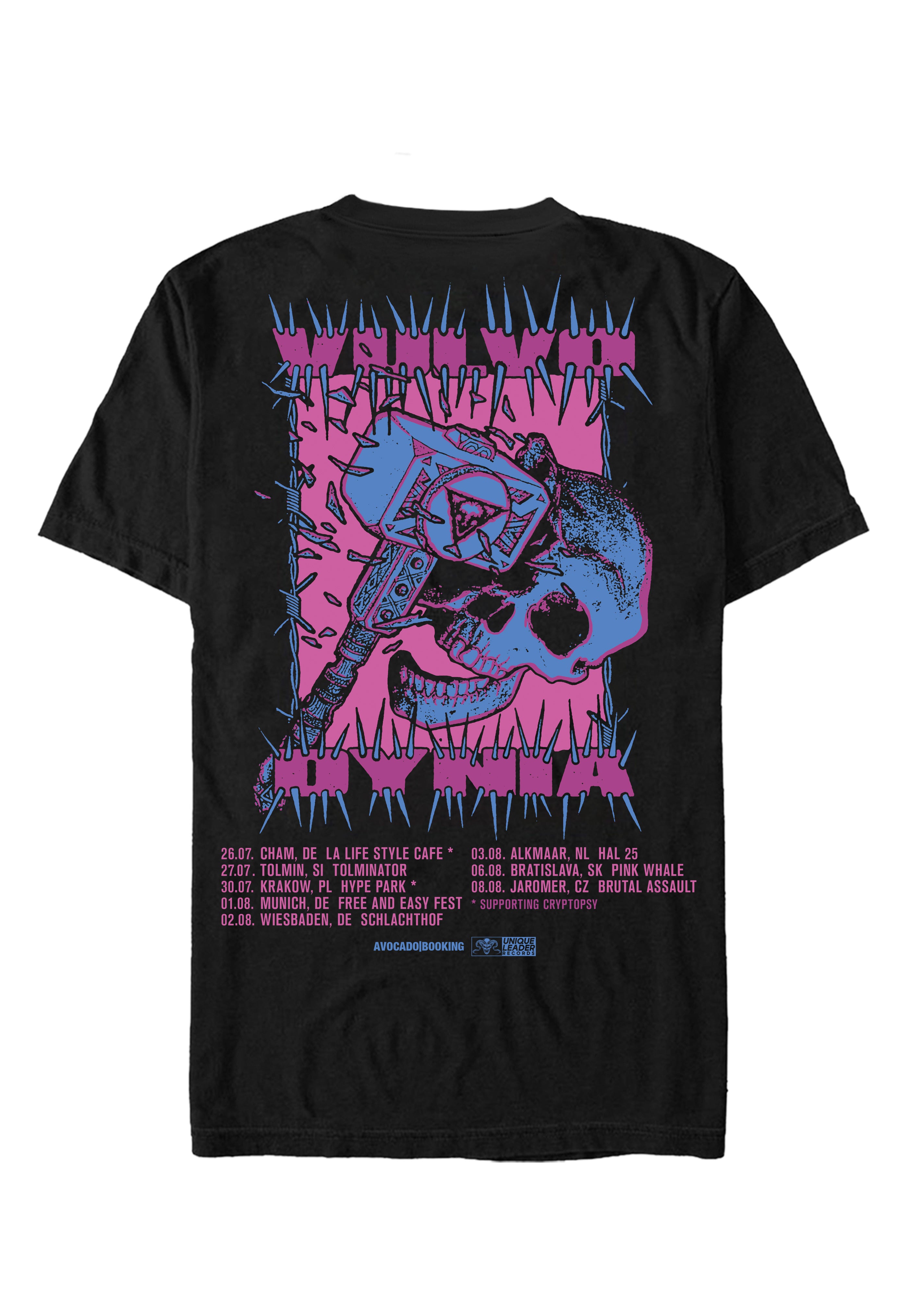 Vulvodynia - Summer Tour 2026 - T-Shirt | Neutral-Image