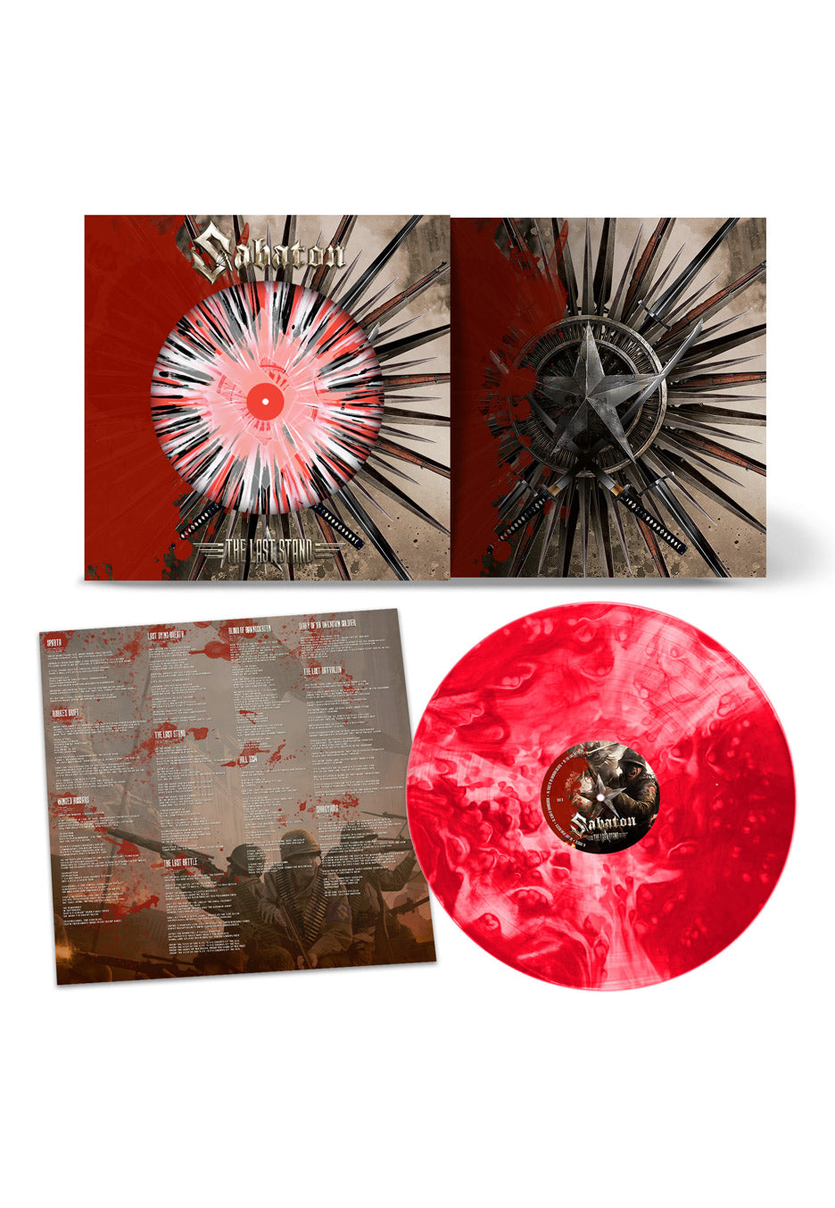 Sabaton - The Last Stand (10th Anniversary Edition) Ltd. - Marbled + Splattered 2 Vinyl | Neutral-Image