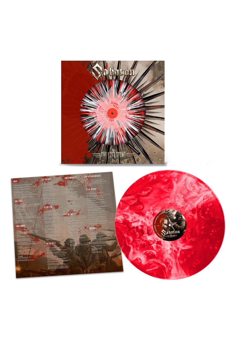 Sabaton - The Last Stand (10th Anniversary Edition) Ltd. - Marbled + Splattered 2 Vinyl | Neutral-Image