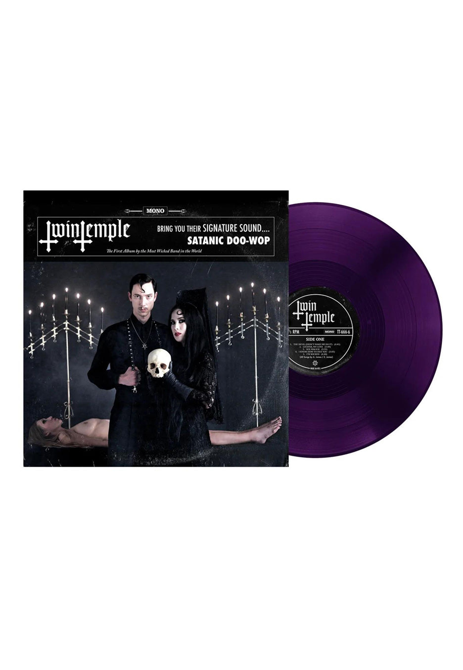 Twin Temple - Twin Temple (Bring You Their Signature Sound…. Satanic Doo-Wop) Ltd. Purple - Colored Vinyl | Neutral-Image