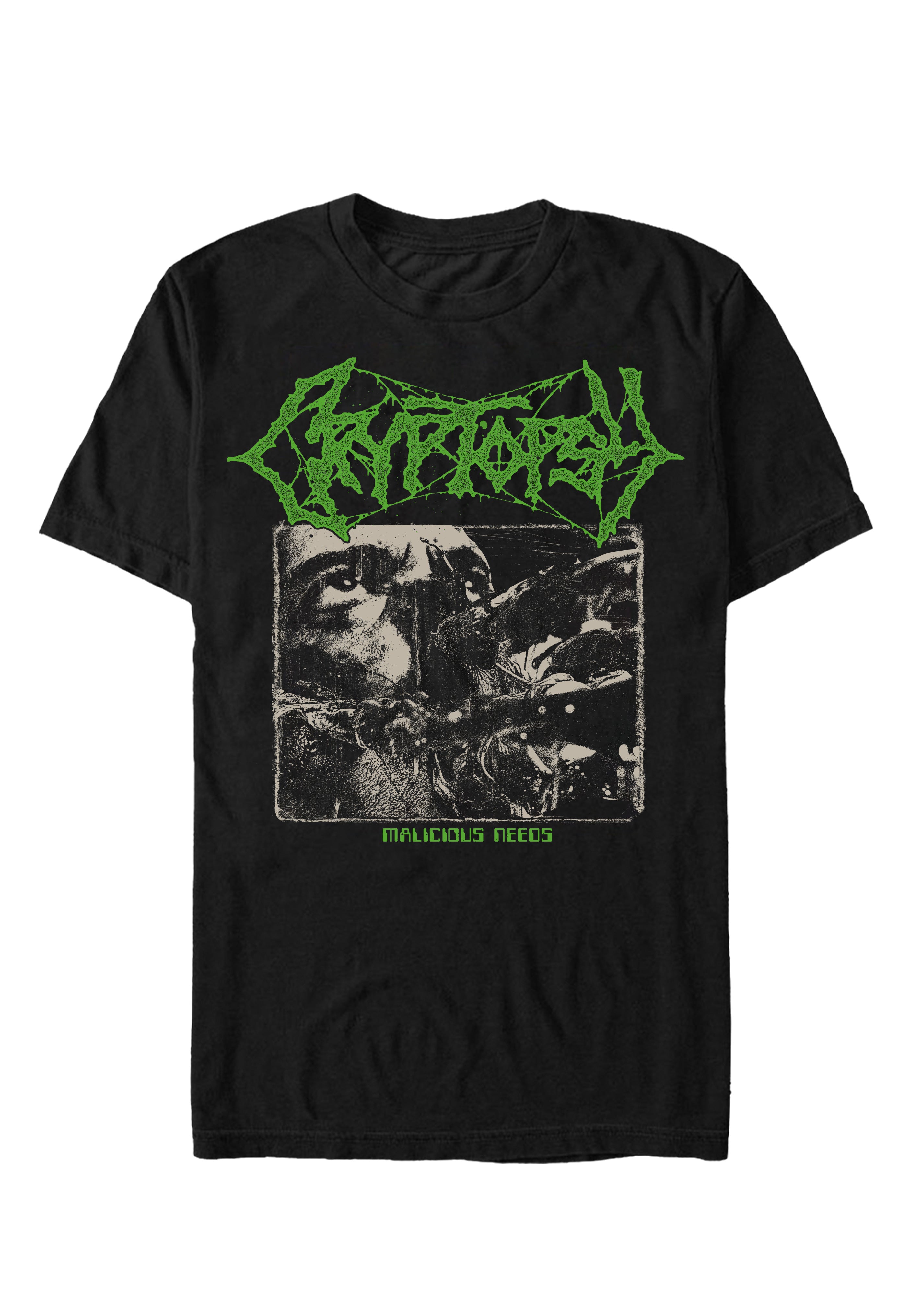 Cryptopsy Malicious & Vile Summer Tour 2026 Camiseta