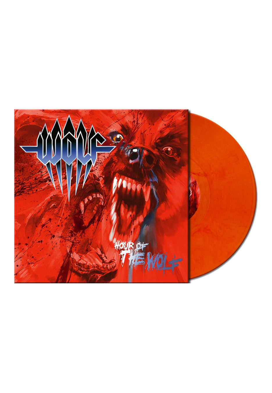 Wolf Hour Of The Wolf Ltd. Red/Yellow Marbled Vinyl