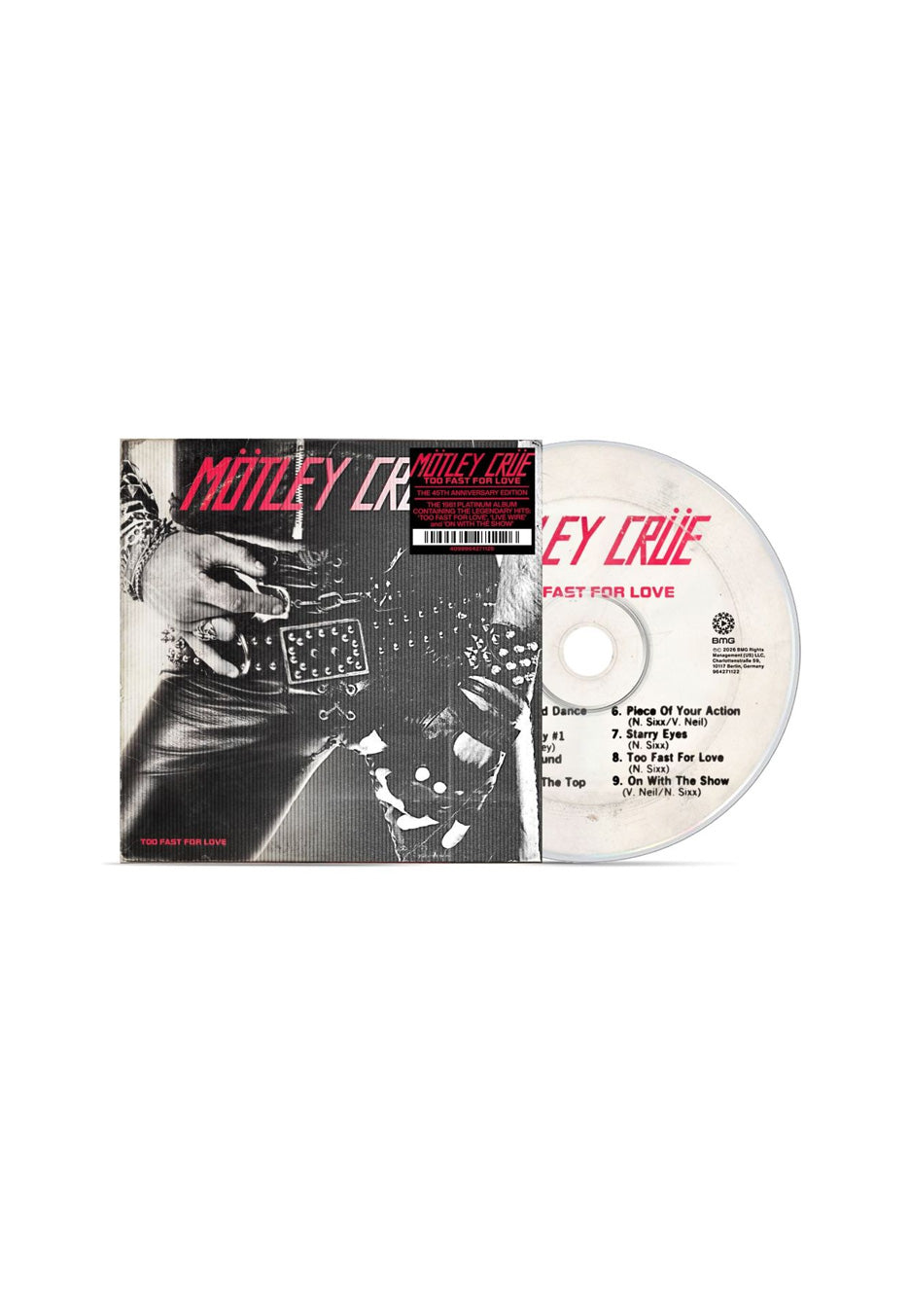 Mötley Crüe Too Fast For Love (45th Anniversary Collection 2026 Remaster) Ltd. Lenticular CD