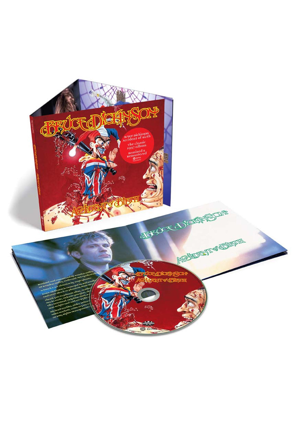 Bruce Dickinson Accident of Birth 2026 Remix Digipak CD