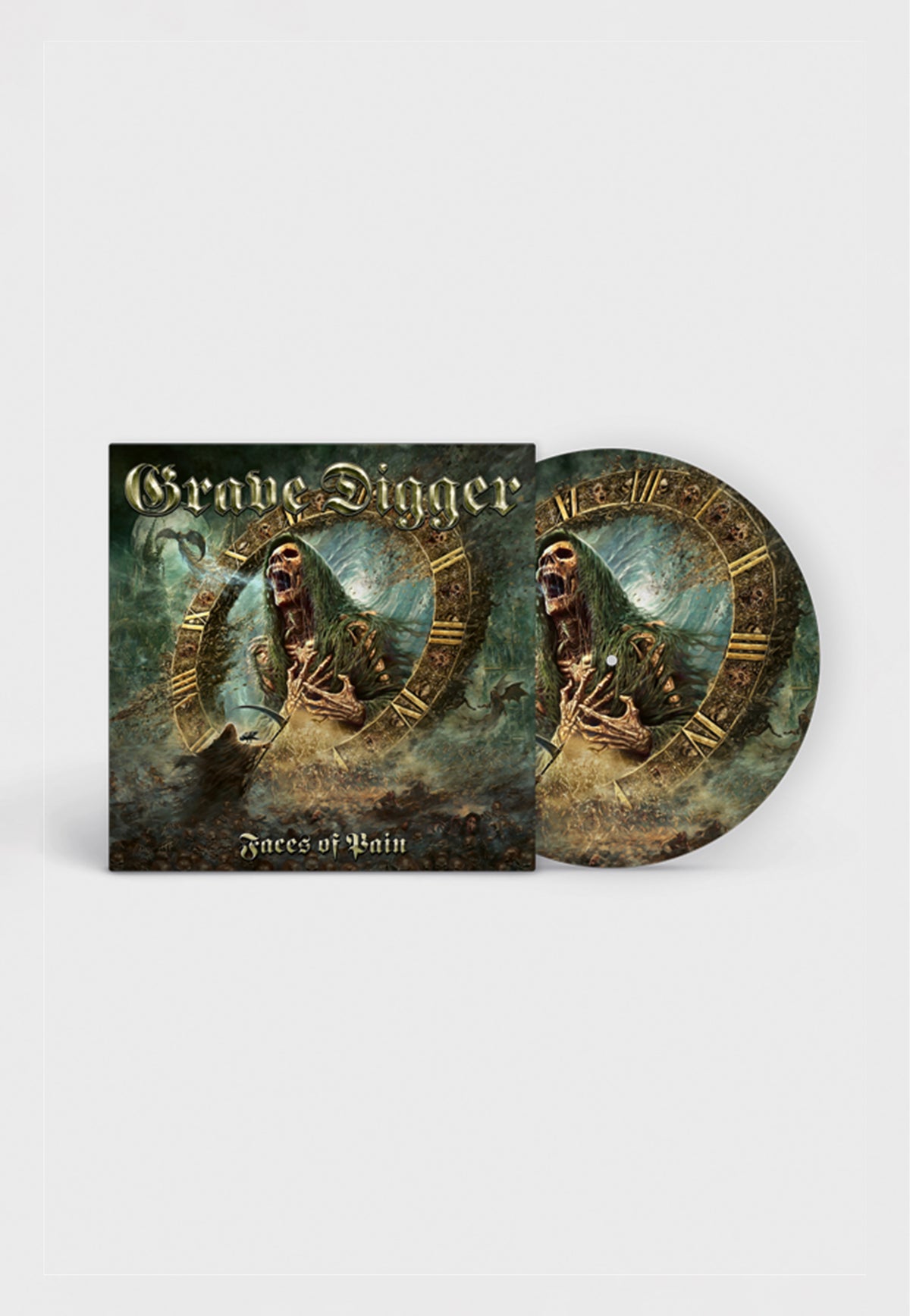 Grave Digger Faces Of Pain Ltd. Picture Vinyl