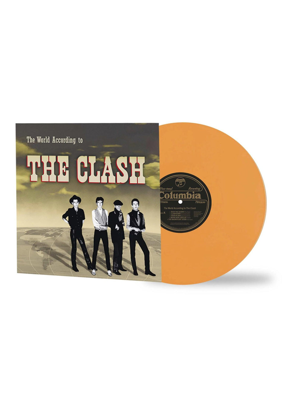 The Clash - The World According To The Clash Ltd. Orange - Colored Vin