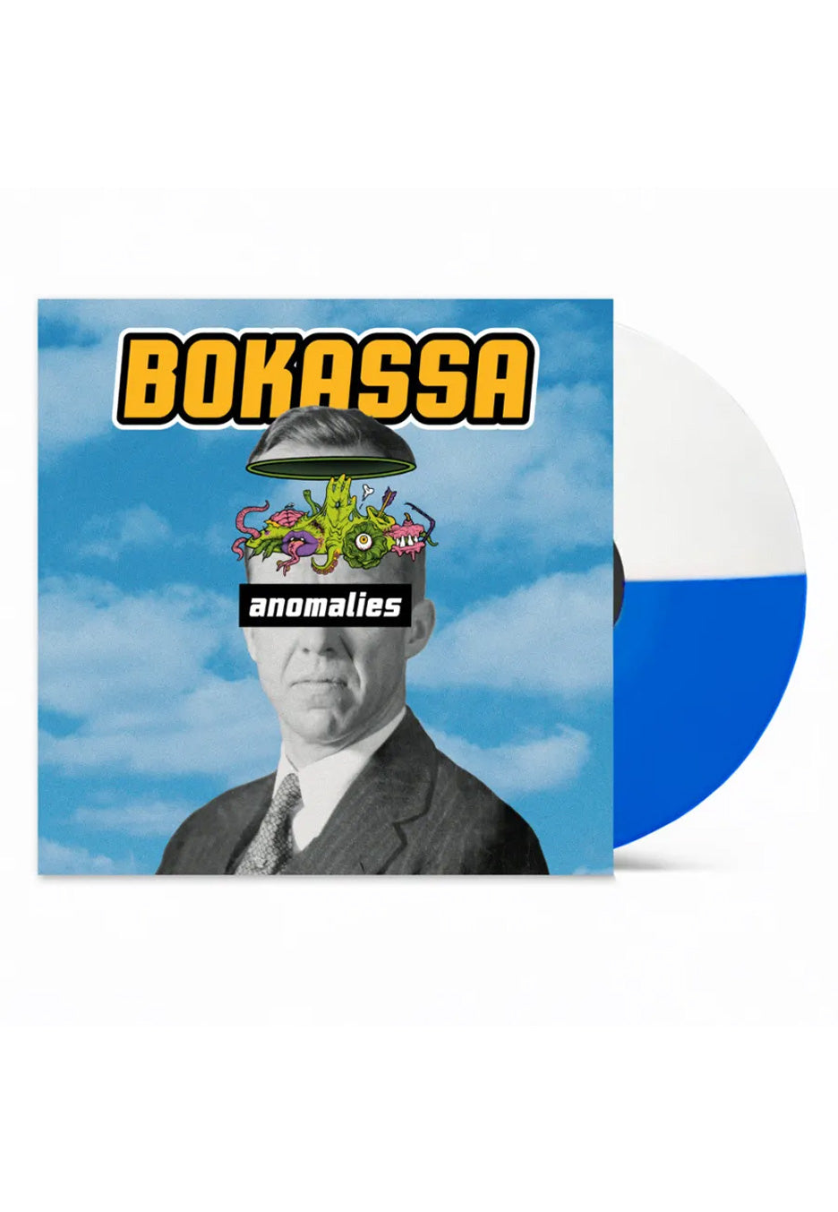 Bokassa Anomalies Ltd. Blue/White Split Colored Vinyl