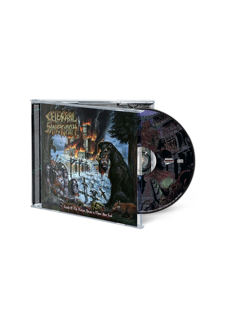 Celestial Sanctuary Cradle Of The Rotten, Shrine To Those Most Foul CD