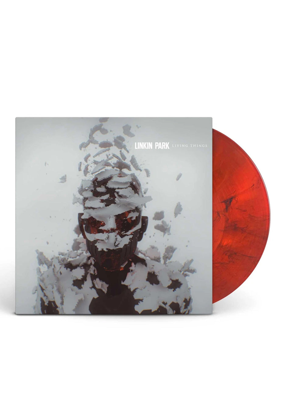 Linkin Park Living Things Ltd. Red Smoke Colored Vinyl