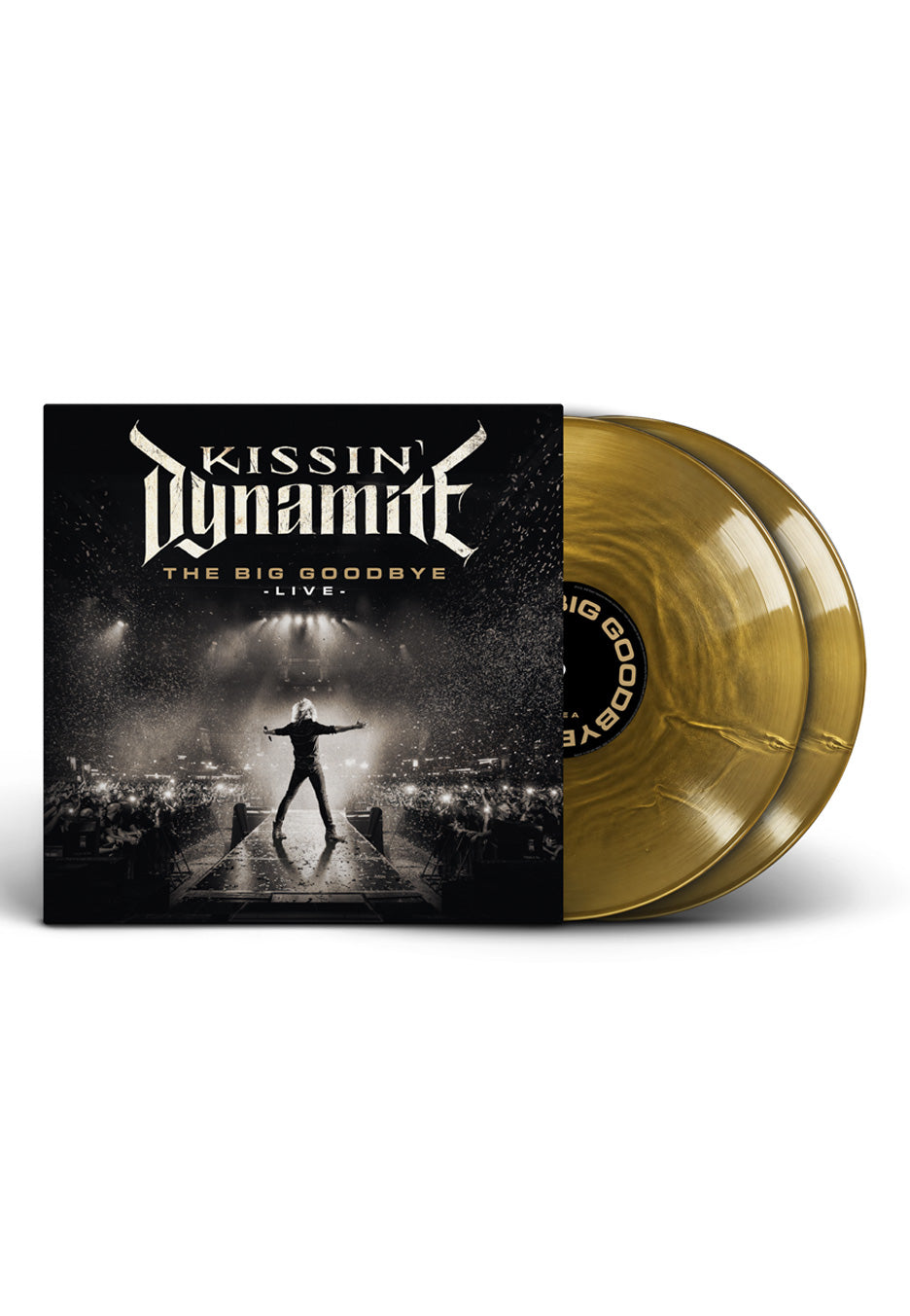 Kissin' Dynamite The Big Goodbye: Live Ltd. Gold Colored 2 Vinyl