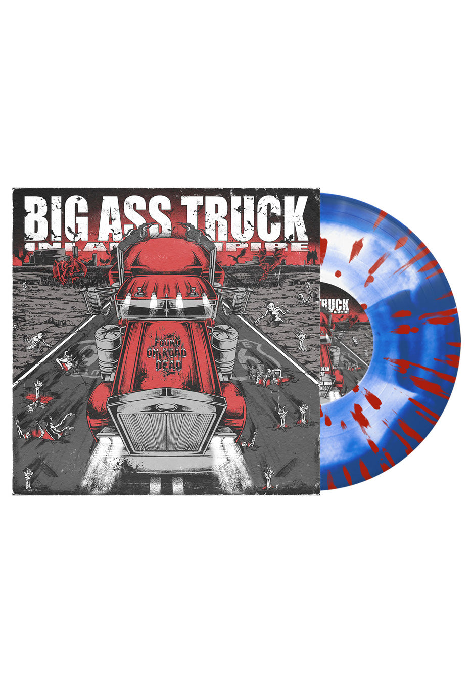 Big Ass Truck I.E. FOUND ON ROAD DEAD Ltd. "F.O.R.D. Edition" Splattered 10 Inch
