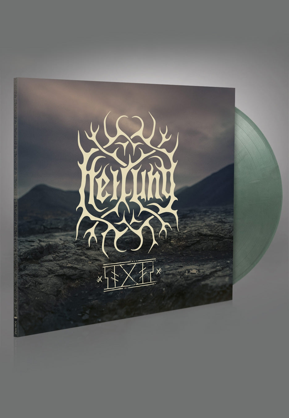 Heilung Sagas Ltd. Silver/ Green Marbled Vinyl