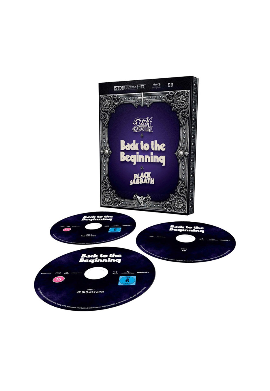 Ozzy Osbourne Back To The Beginning CD + 2 Blu-Ray