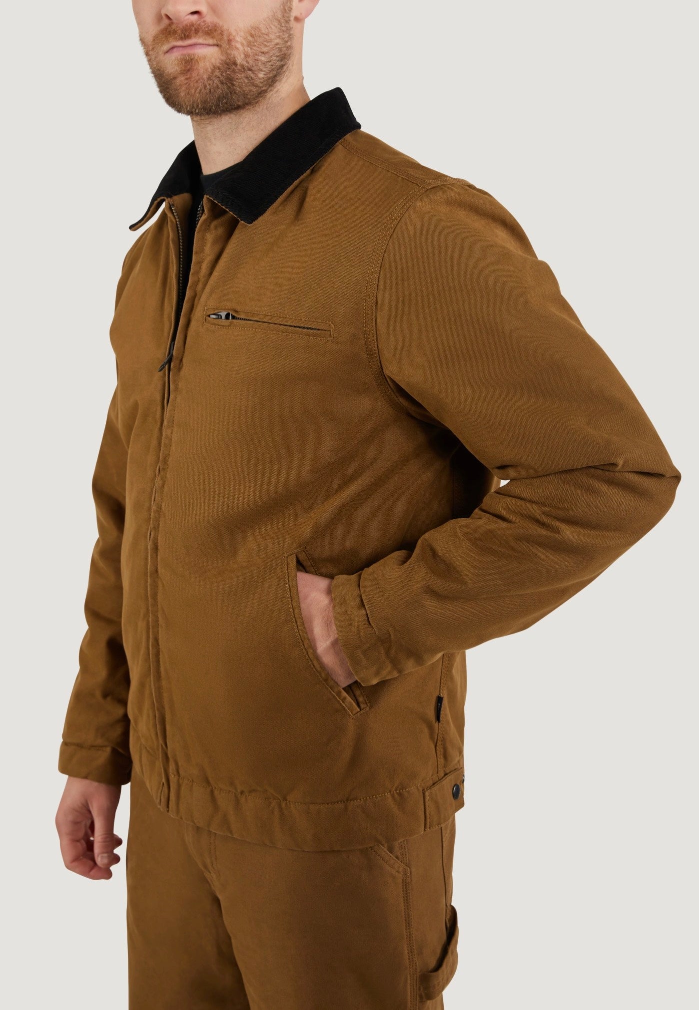 Vintage Industries - Osker Dark Tan - Jacket | Men-Image