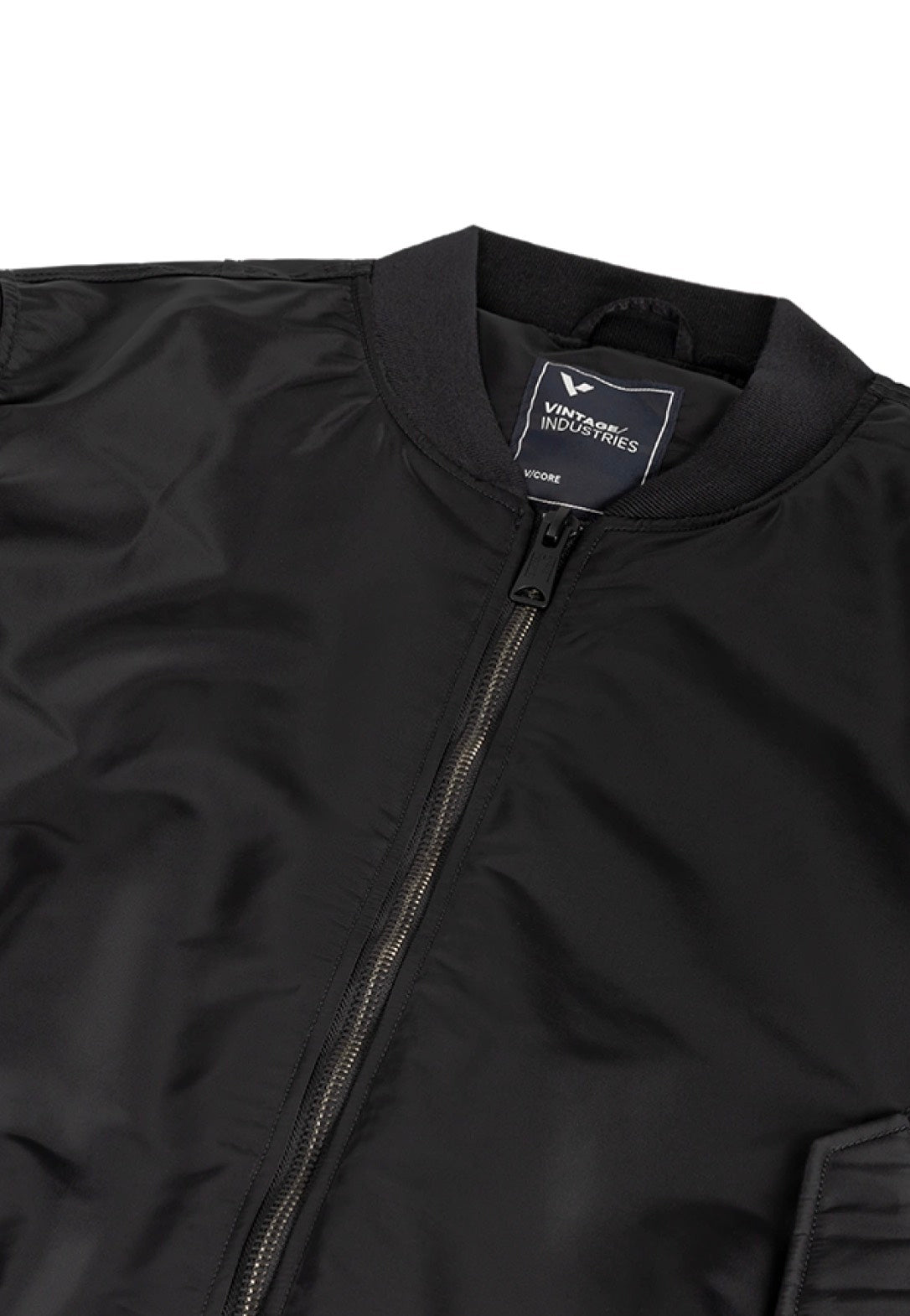 Vintage Industries - Carter MA1 Black - Jacket | Men-Image