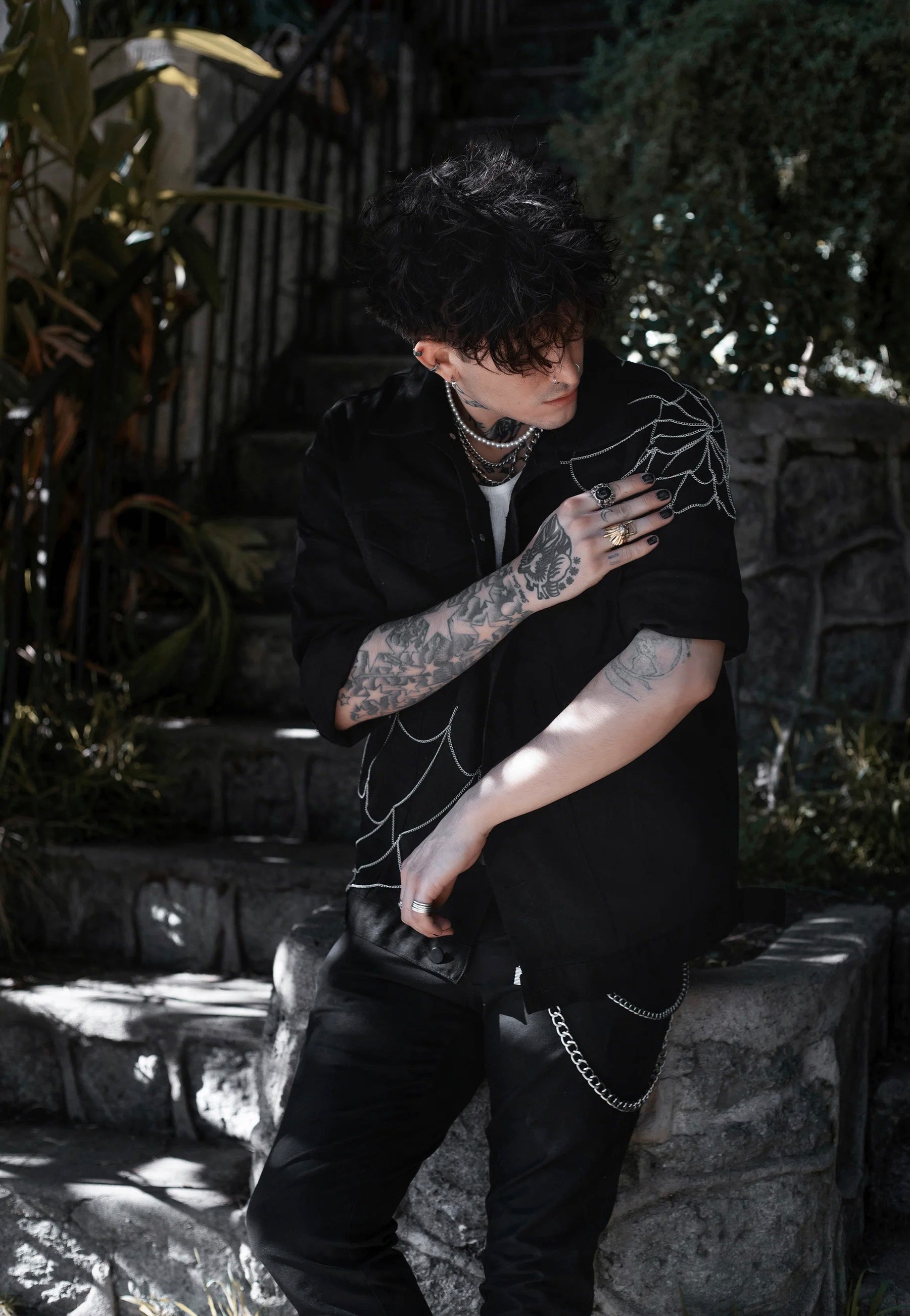 Lively Ghosts - Ghost Town - Jeans Jacket | Men-Image