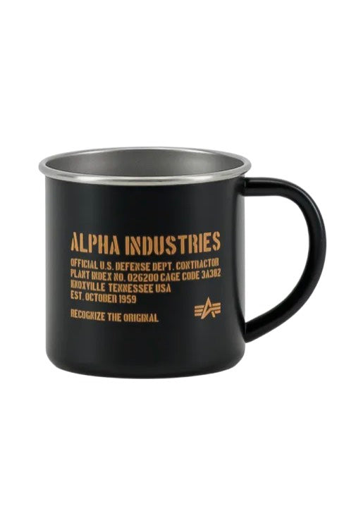 Alpha Industries - Alpha Steel Black - Mug | Neutral-Image