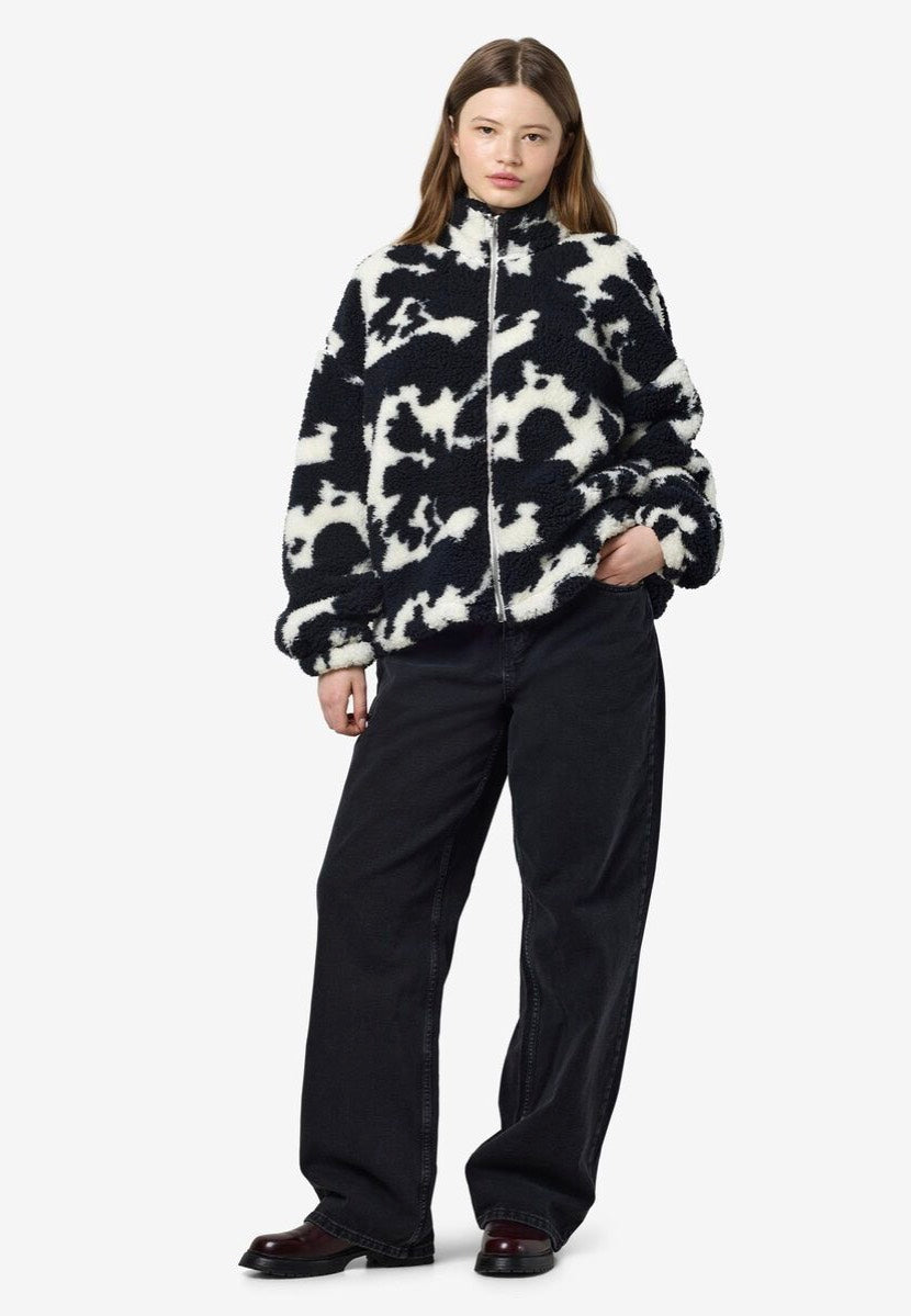 Noisy May - Luca Check Soft Cow Cloud Dancer - Jacket | Women-Image
