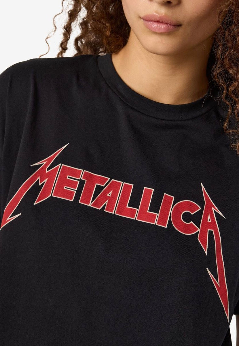 Noisy May x Metallica - Alena Black - Top | Women-Image