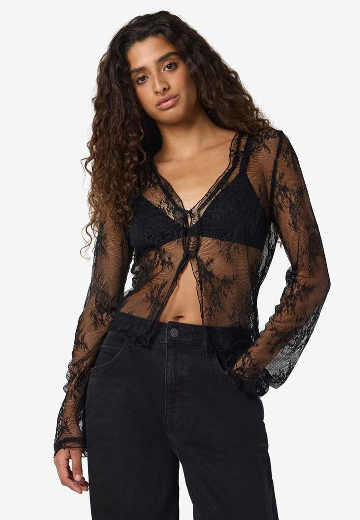 Noisy May - Tika Lace Black - Cardigan | Nuclear Blast