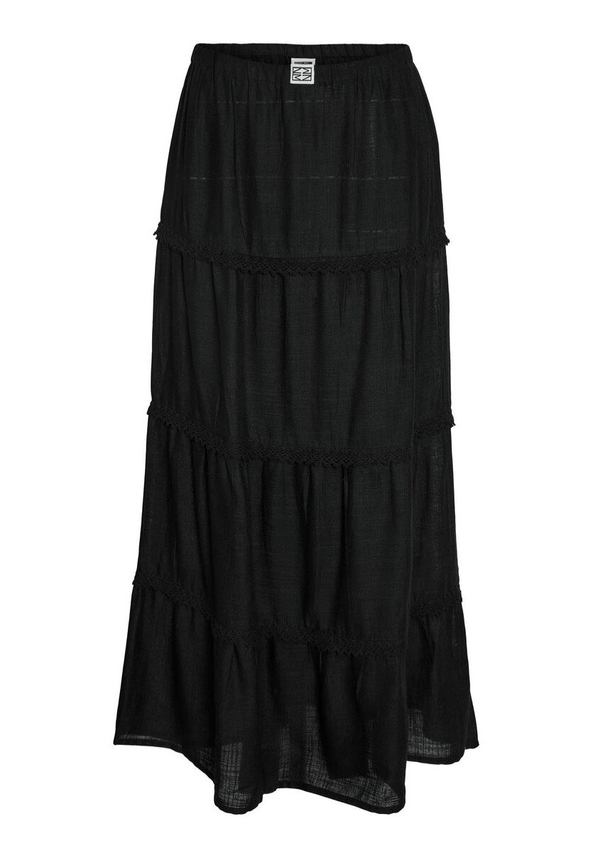Noisy May - Leilani Sienna Black Lace - Skirt | Women-Image