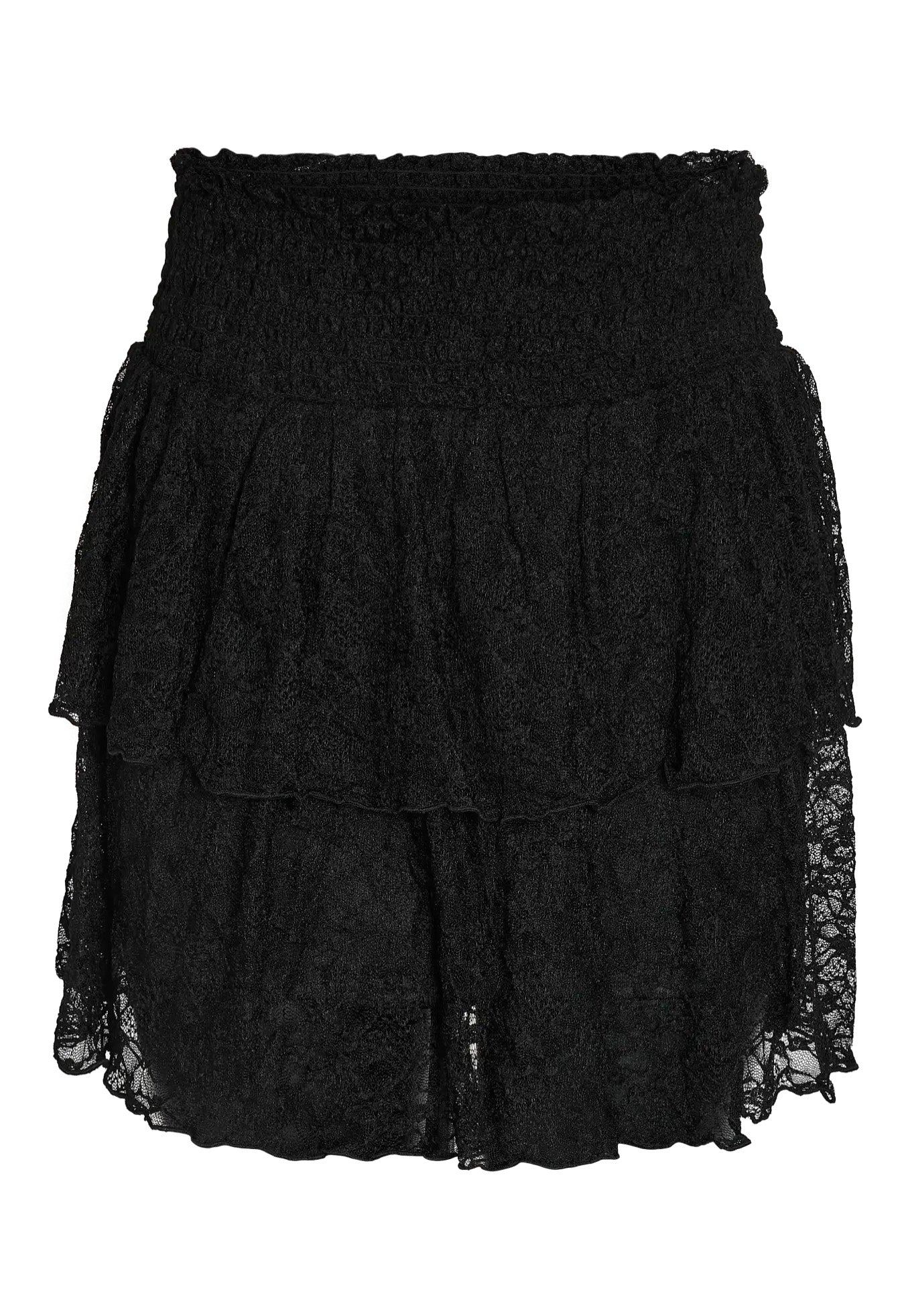 Noisy May - Isabel Short Layered Black Lace - Skirt | Women-Image